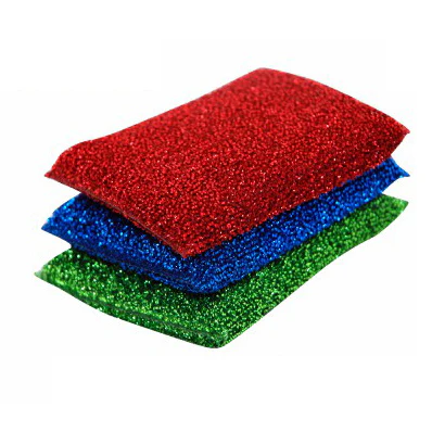 Royalford RF4858 MS Rosele Wilkin’s Kitchen Sponge Scrubbers 3 Pcs | Heavy Duty Cleaning Pads for Kitchen Use | Long Lasting Tough Scrub | Multipurpose Cleaning Set - Image 4