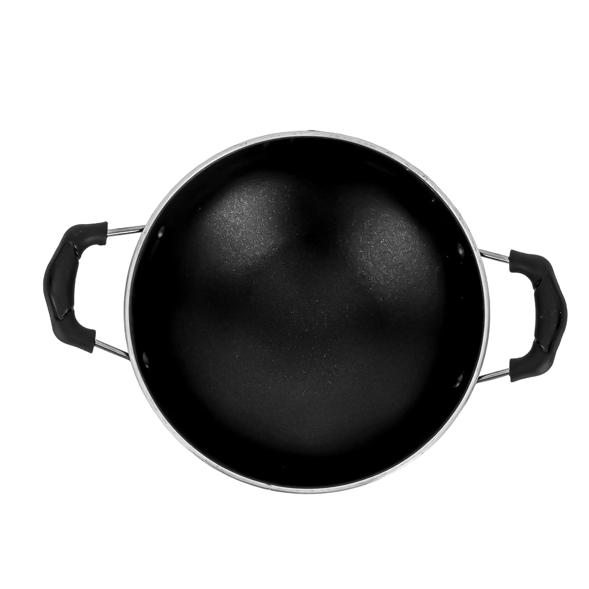 Royalford RF4952 21.5cm Appam Pan with Lid | Non Stick Cookware | Deep Curved Design for Perfect Appam Cooking | Even Heat Distribution | Heat Resistant Handles - Image 4