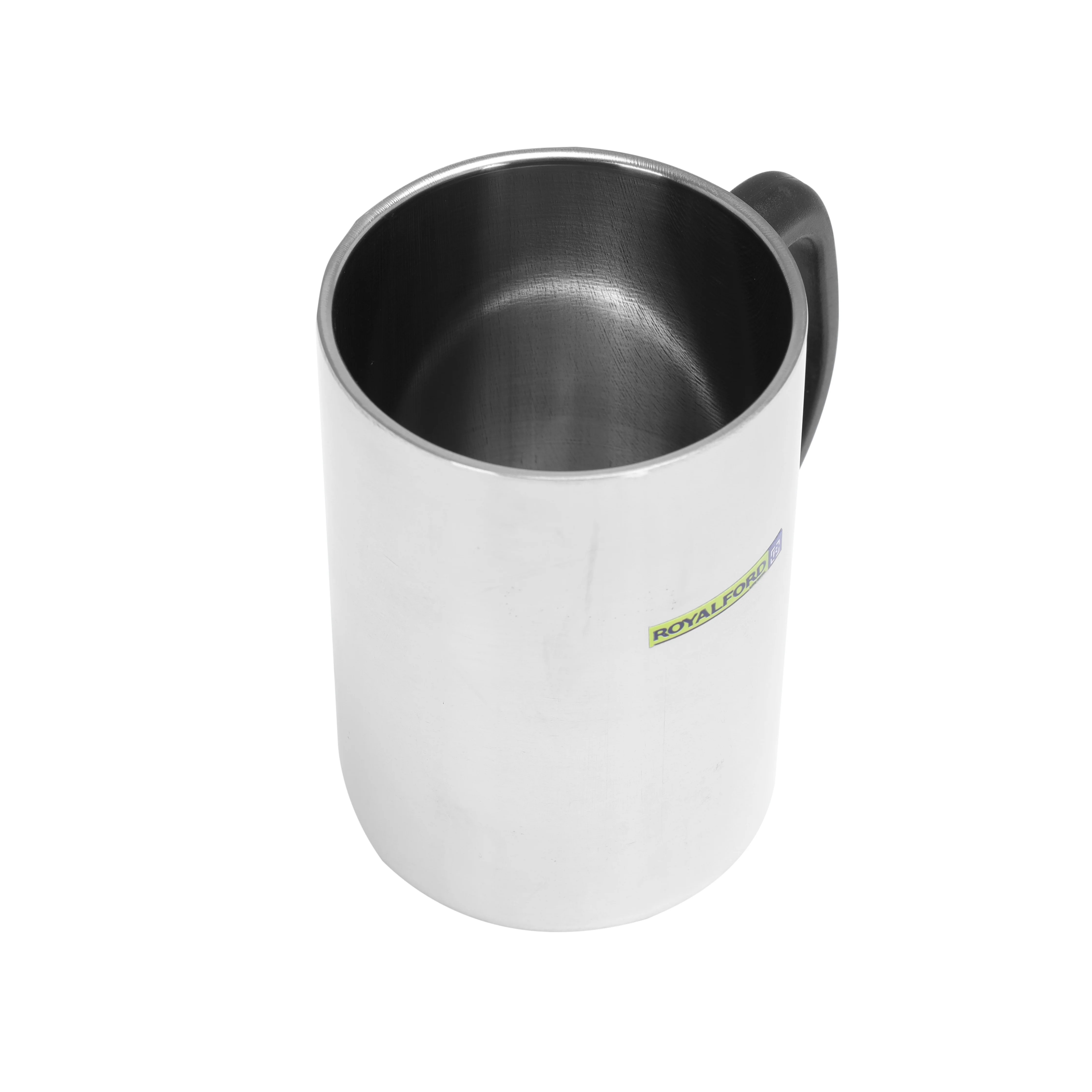 Royalford RF5026 Stainless Steel Mug with Lid | 350ML Double Wall Insulated Coffee Tea Mug | Hot and Cold Drink Cup | Perfect for Home, Office, Travel and Camping use - Image 4
