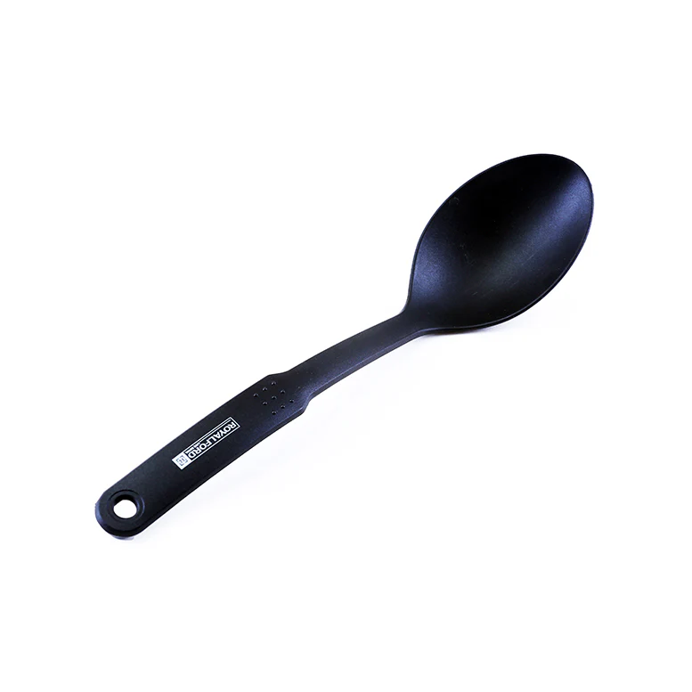 Royalford RF5057 Nylon Serving Spoon | Heat Resistant Non Stick Kitchen Spoon | Durable Ergonomic Handle | Cooking & Serving Spoon for Rice and Curry | Easy To Clean - Image 3
