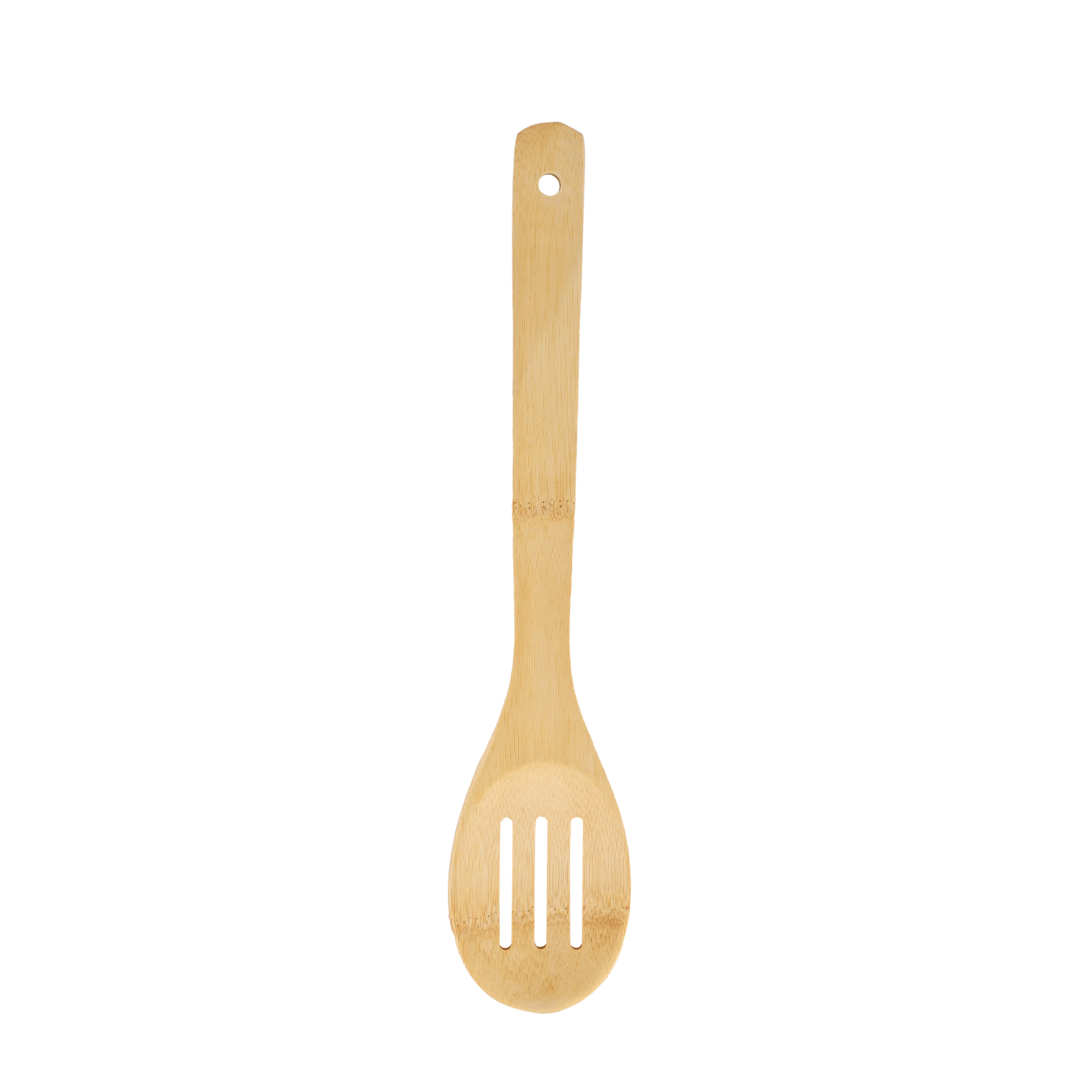 RoyalFord RF5110 5 Piece Bamboo Kitchen Tools Set | Natural Wooden Cooking Utensils | Durable Eco-Friendly Non-Stick Safe Cooking Spoon Spatula | Easy to clean & maintain - Image 2