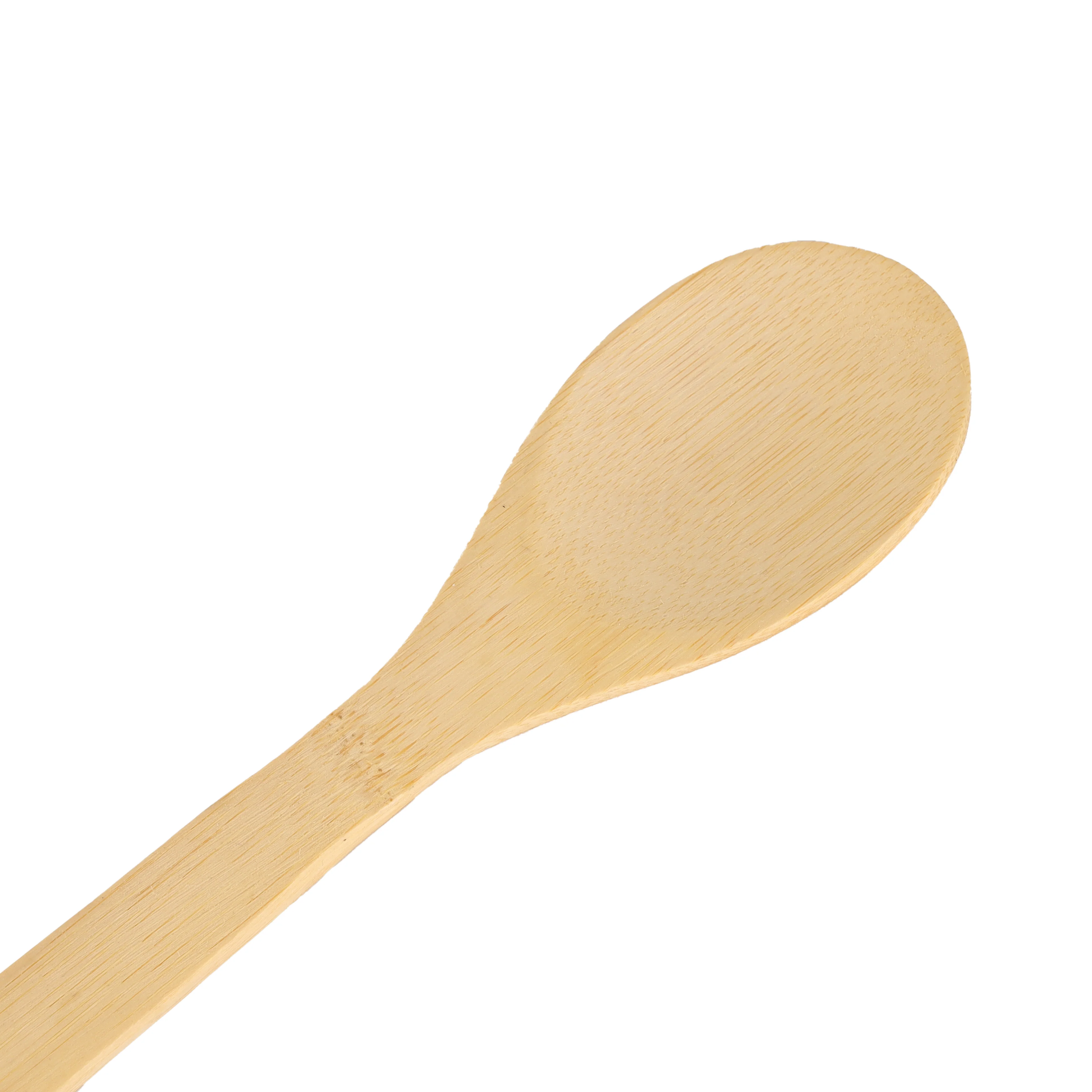 RoyalFord RF5110 5 Piece Bamboo Kitchen Tools Set | Natural Wooden Cooking Utensils | Durable Eco-Friendly Non-Stick Safe Cooking Spoon Spatula | Easy to clean & maintain - Image 5
