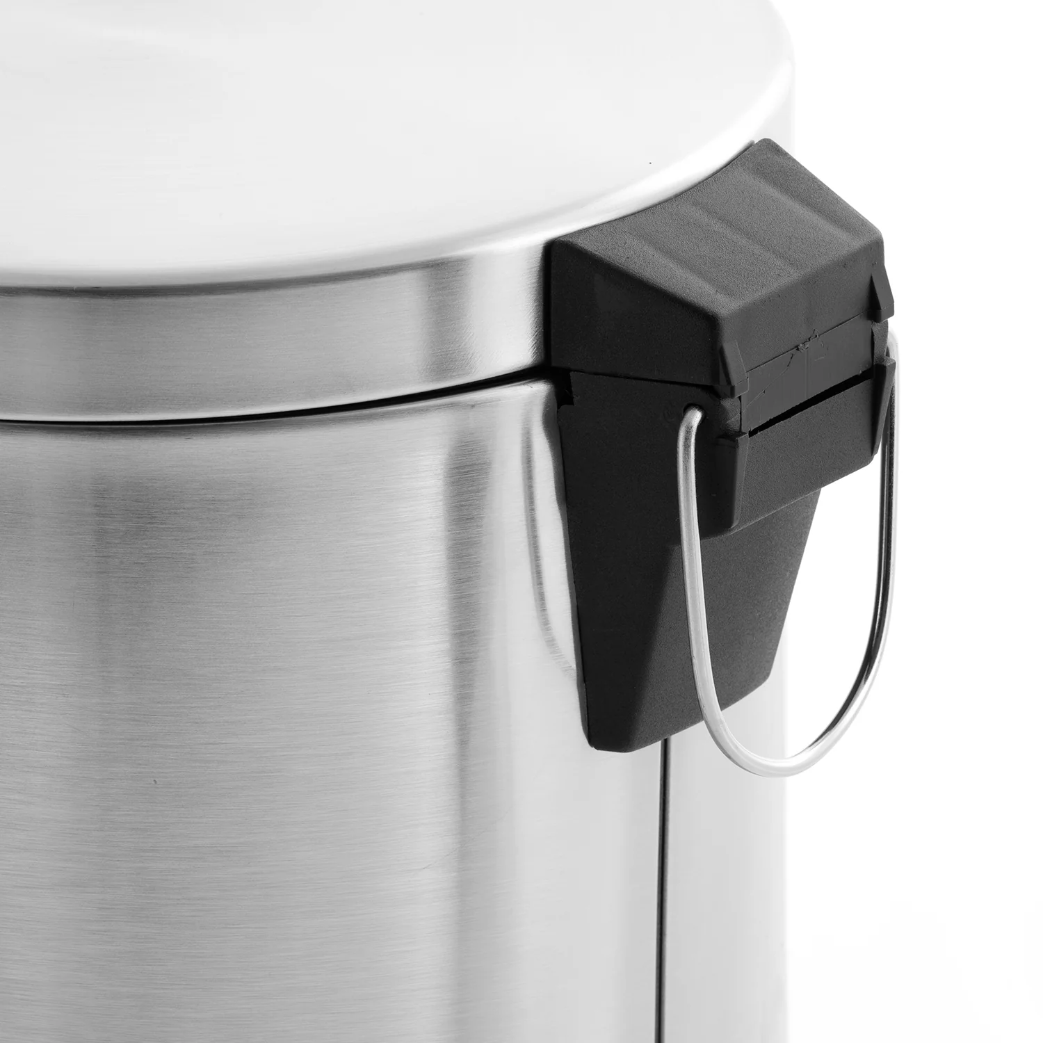 Royalford RF5125 5L Stainless Steel Pedal Bin | Soft Close Lid | Removable Inner Bucket | Hands-Free Steel Foot Pedal | Rust Resistant Waste Bin for Kitchen & Bathroom - Image 4