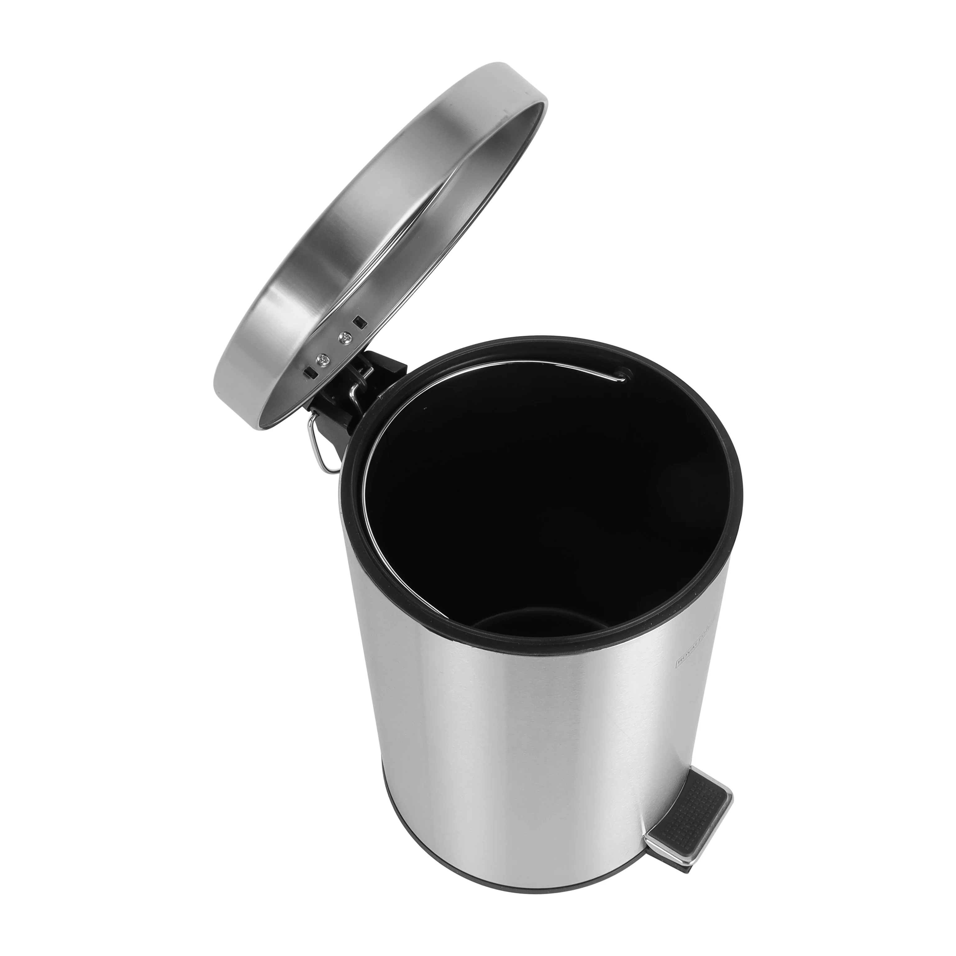 Royalford RF5126 7L Stainless Steel Pedal Bin | Soft Close Lid & Removable Inner Bucket | Hands-Free Foot Pedal Waste Bin | Perfect for Kitchen, Bathroom & Office Use - Image 3