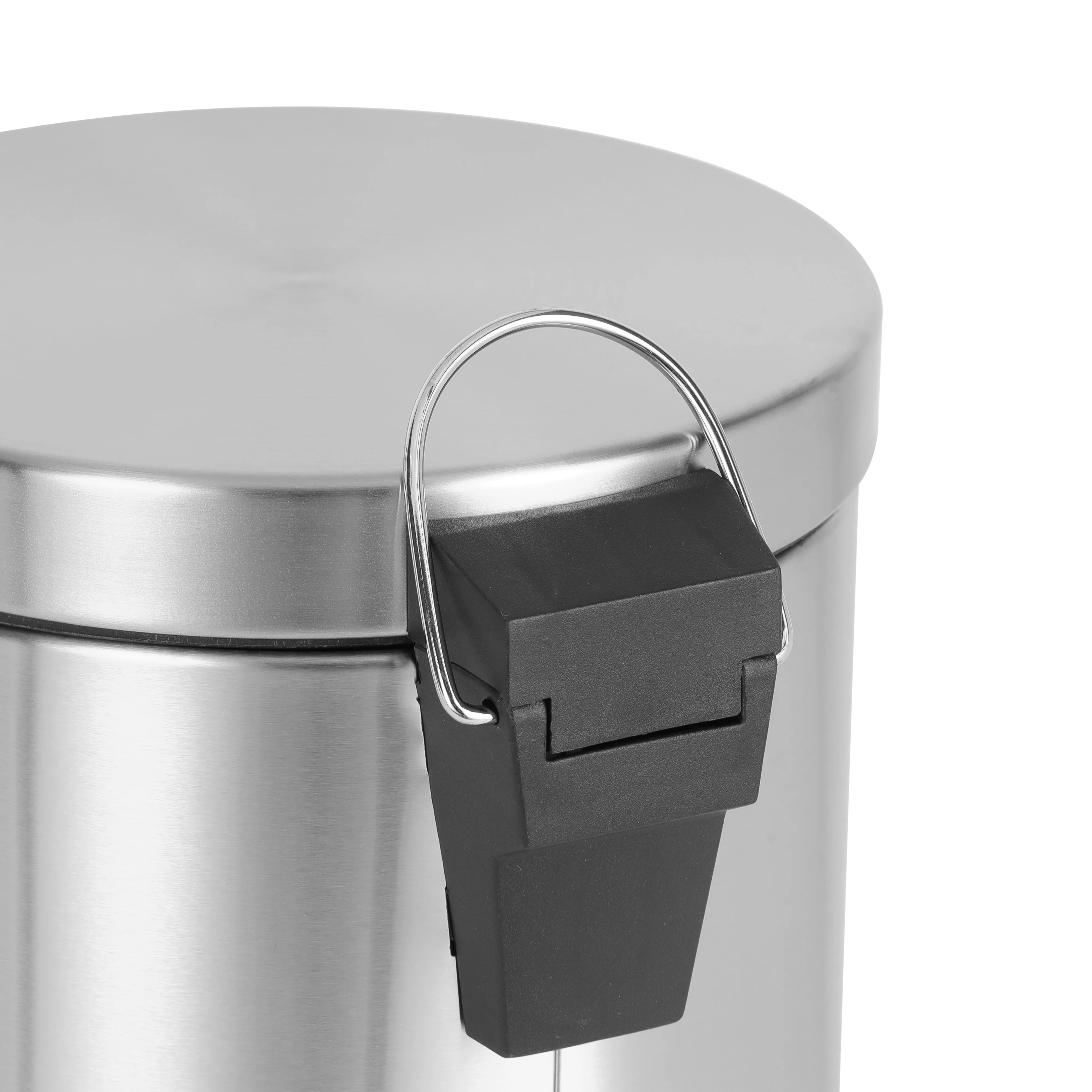 Royalford RF5126 7L Stainless Steel Pedal Bin | Soft Close Lid & Removable Inner Bucket | Hands-Free Foot Pedal Waste Bin | Perfect for Kitchen, Bathroom & Office Use - Image 6