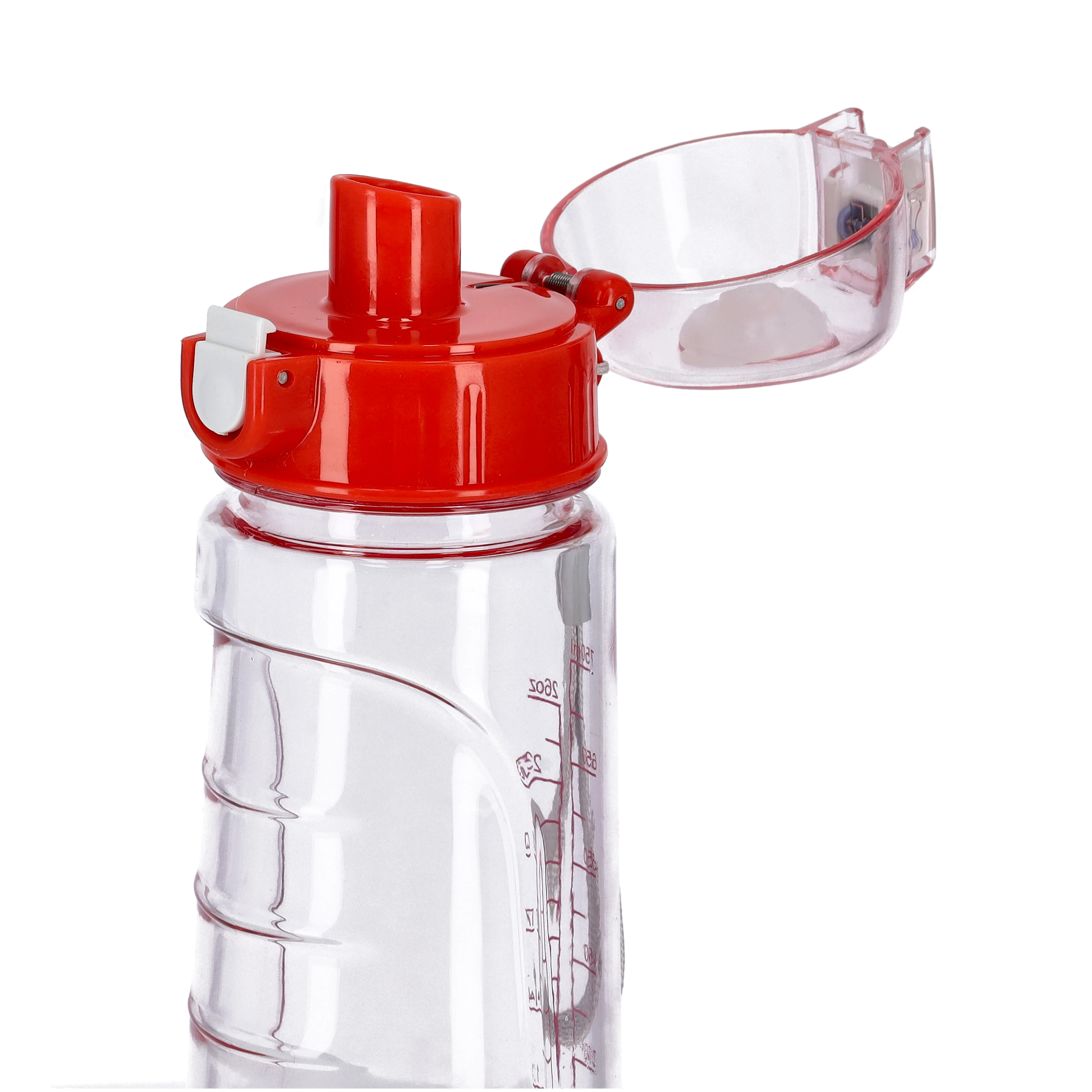 Royalford RF5222PN 750ML Water Bottle | BPA Free Leak Proof Drinking Bottle | Flip Lock Lid| Durable Eco-Friendly Polymer Bottle for Hot & Cold Drinks| Portable Bottle - Image 4