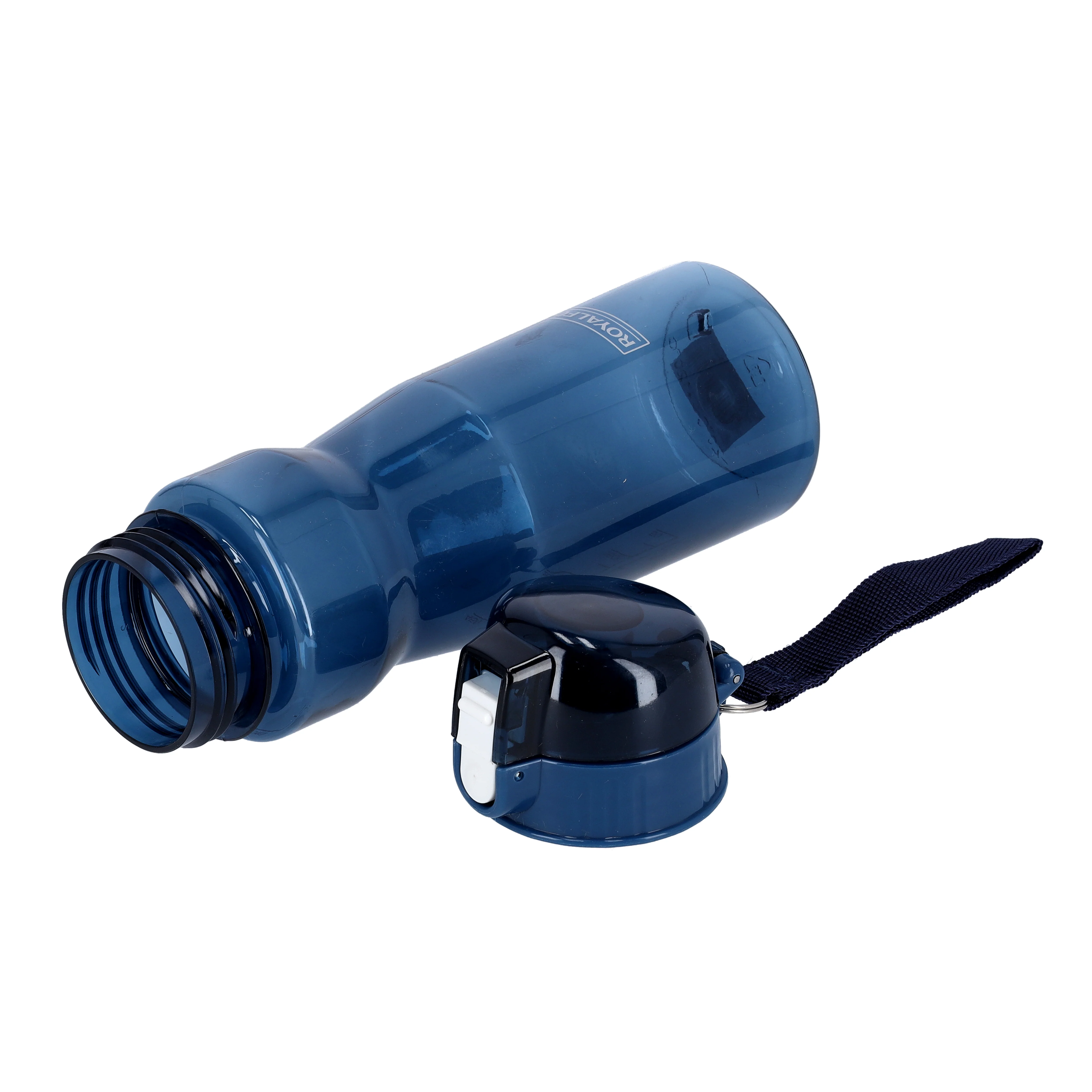 Royalford RF5224BL 750ML BPA Free Water Bottle | Leak Proof Flip Lock Bottle for Hot & Cold Drinks | Eco-Friendly Polymer Sports Water Bottle with Measurement Markings - Image 3