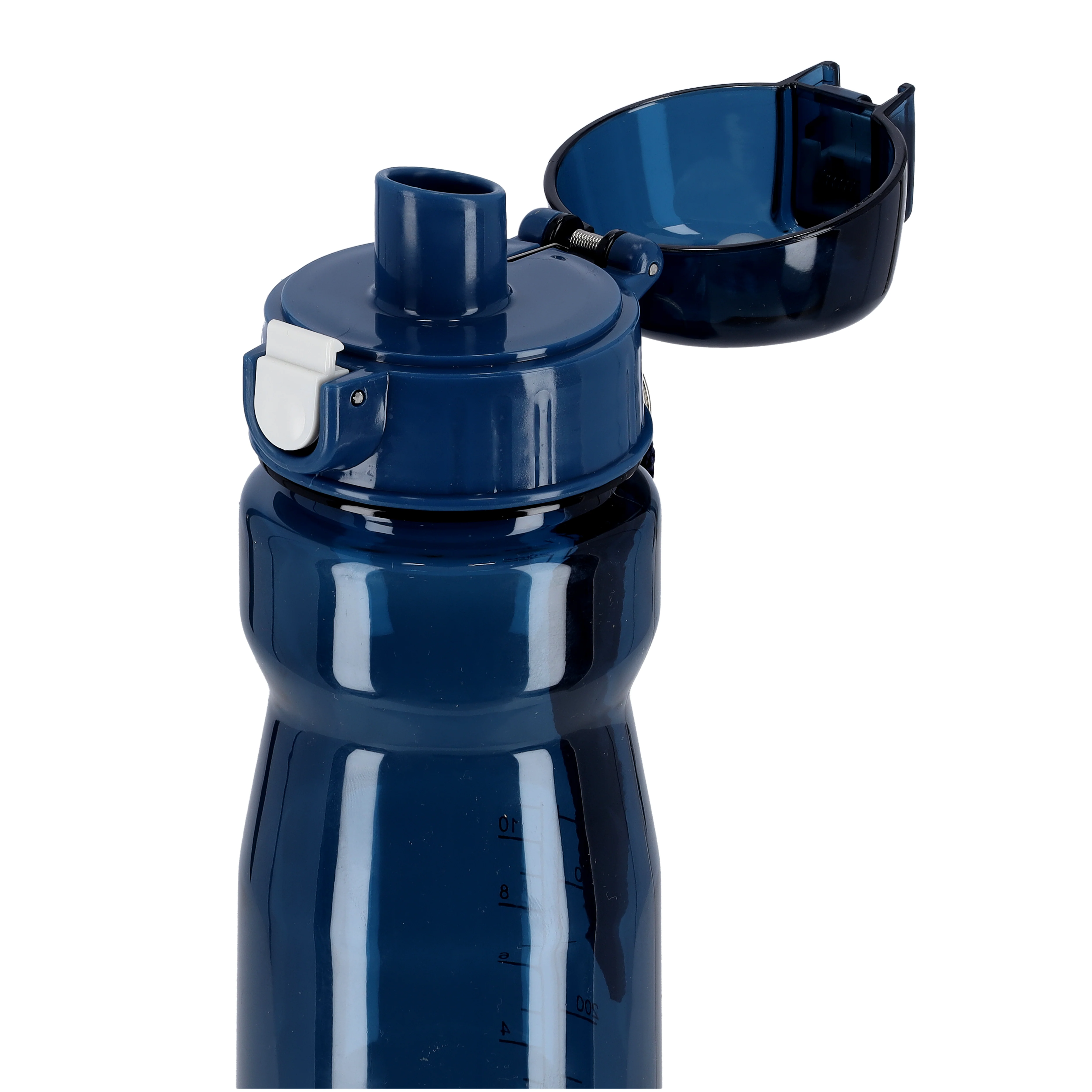 Royalford RF5224BL 750ML BPA Free Water Bottle | Leak Proof Flip Lock Bottle for Hot & Cold Drinks | Eco-Friendly Polymer Sports Water Bottle with Measurement Markings - Image 5