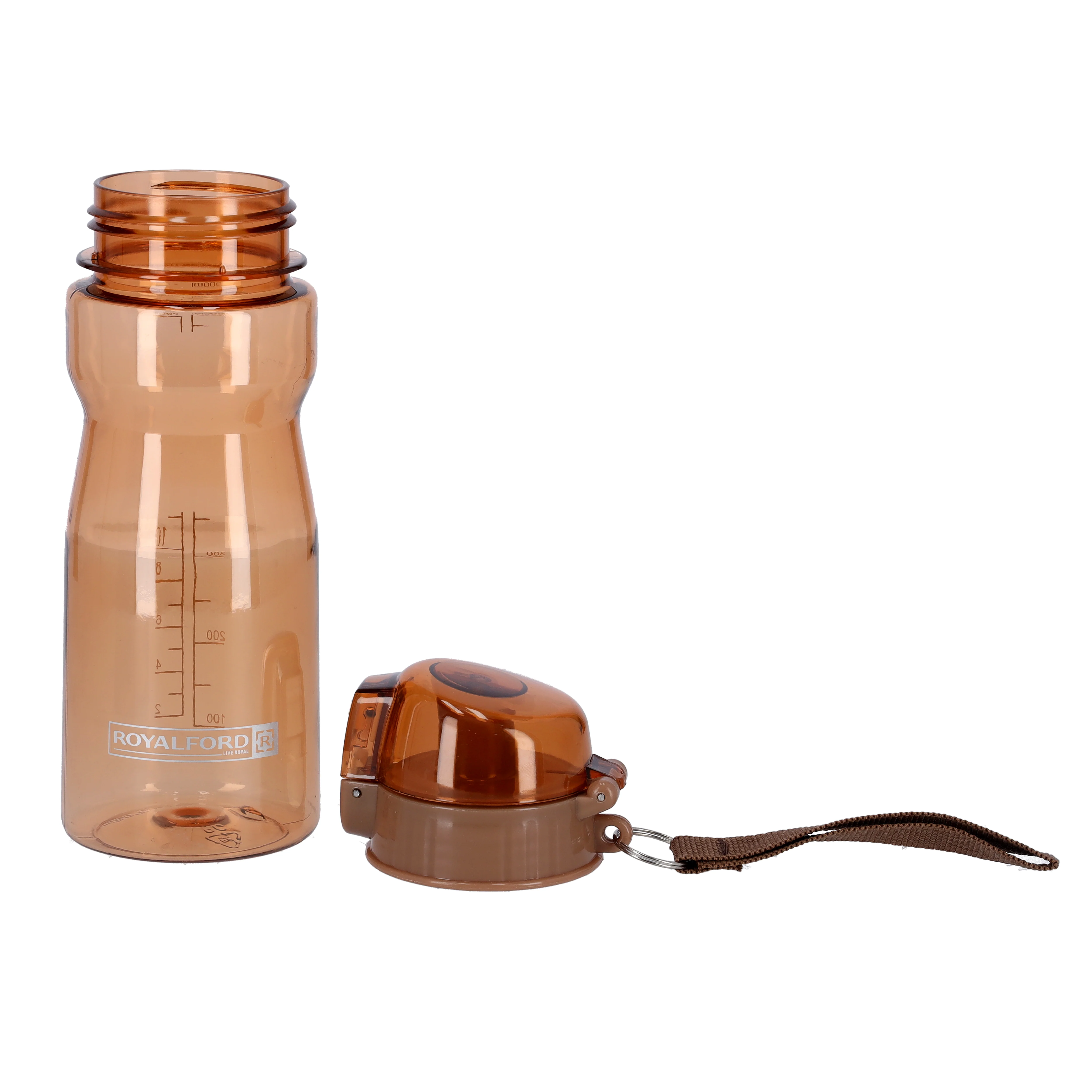 Royalford RF5225COF 550ml Water Bottle| BPA-Free Leak Proof with Durable Bottle| Suitable for Hot & Cold Drinks, Flip Top Lid and Eco-Friendly Portable for Daily Use| - Image 3