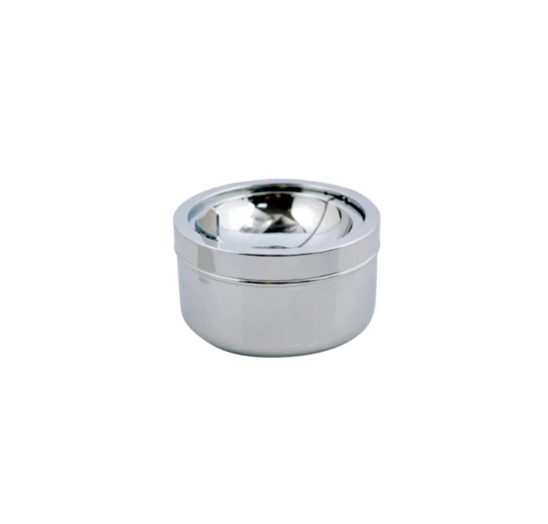 RoyalFord RF5241 Push Down Ashtray | Durable Windproof Tabletop Cigarette Ash Holder | Easy Clean Smoking Accessory for Home, Office & Outdoor Patio Use | Stylish Design - Image 4