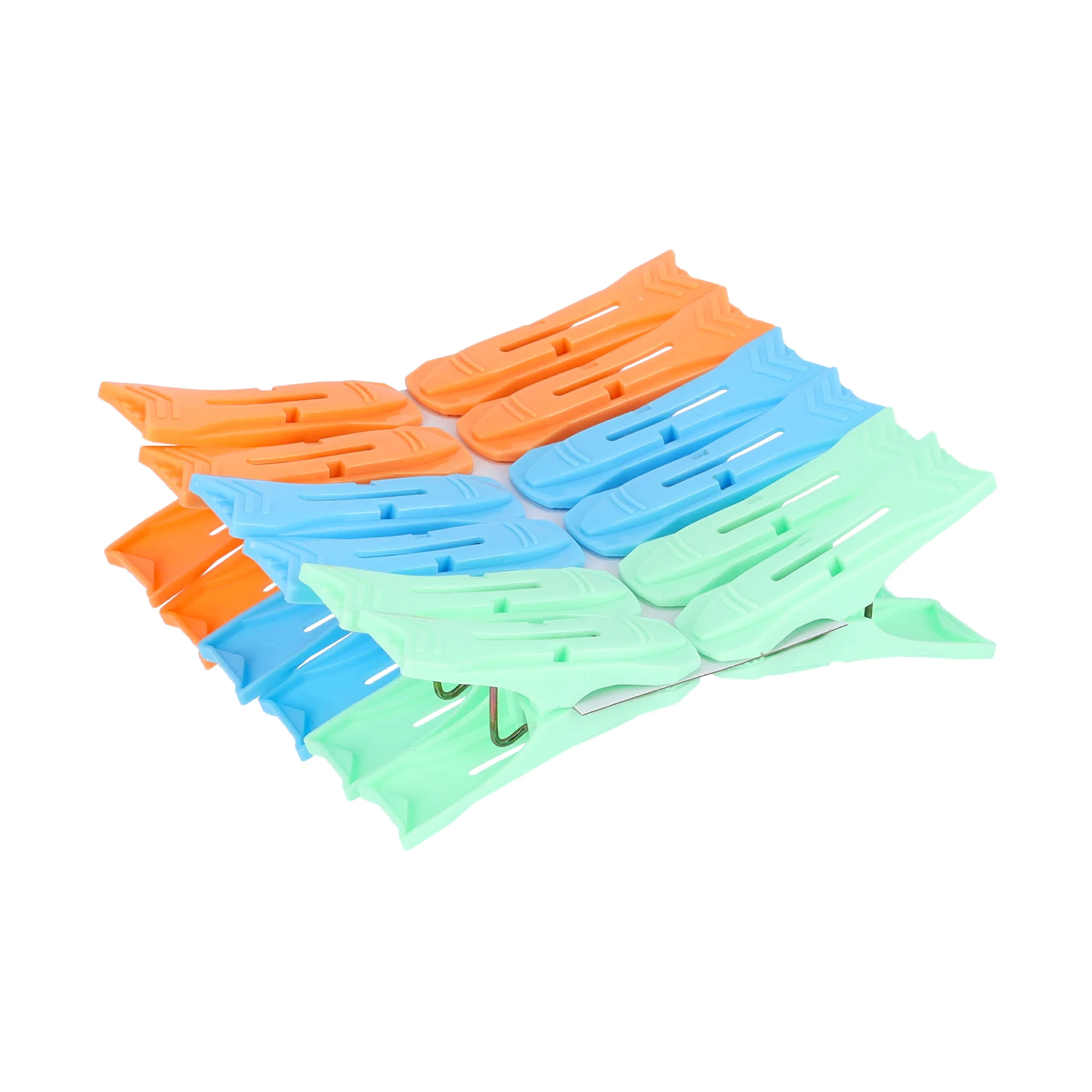 Royalford RF5281 Clothes Clips | Durable Plastic Clothespins | Strong Grip Metal Spring for Laundry Towels | Lightweight & Portable Clothes Clips |  Multipurpose Use - Image 2