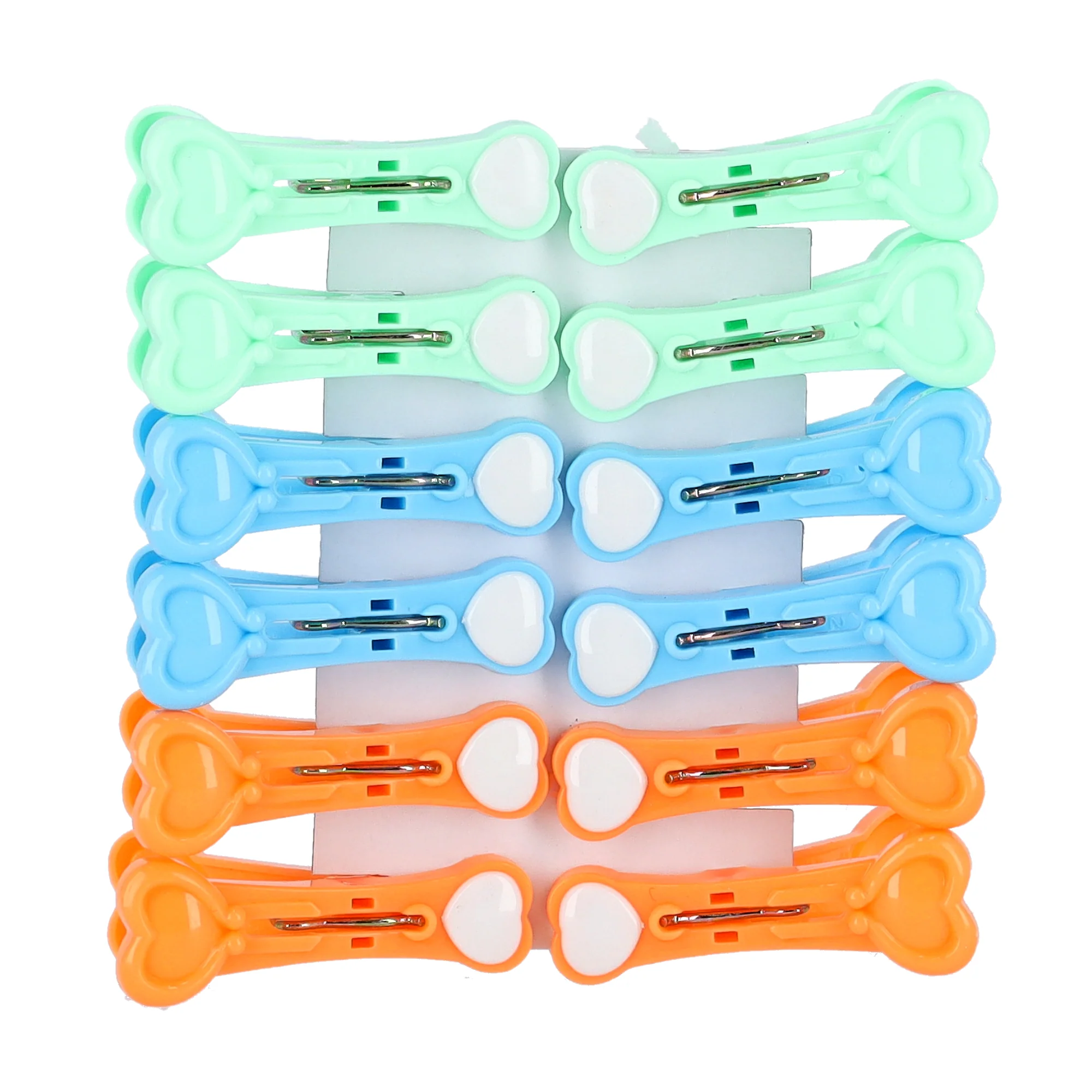 Royalford RF5282 Rosele Wilkin’s Clothes Clips Set | Durable Plastic Laundry Pegs | Strong Grip | Anti Slip Clothespins for Indoor & Outdoor Cloth Drying | Smooth edges