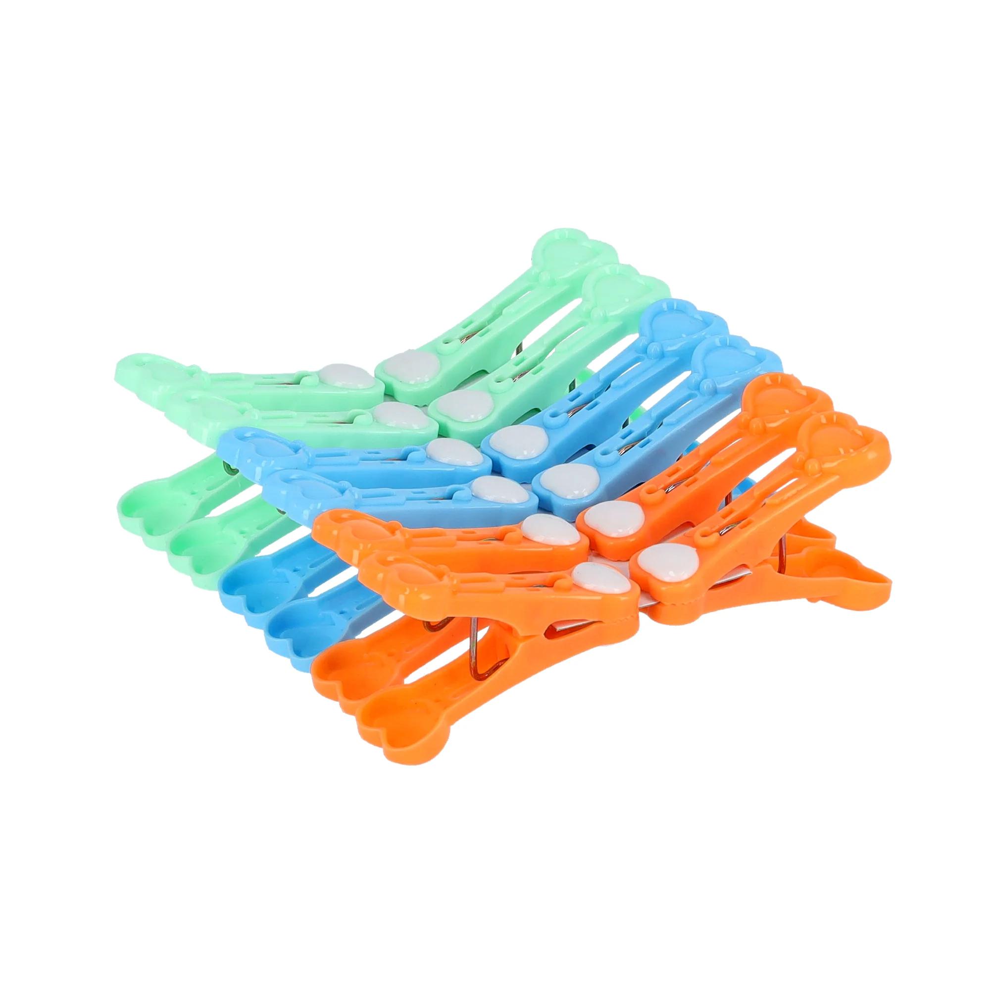 Royalford RF5282 Rosele Wilkin’s Clothes Clips Set | Durable Plastic Laundry Pegs | Strong Grip | Anti Slip Clothespins for Indoor & Outdoor Cloth Drying | Smooth edges - Image 2