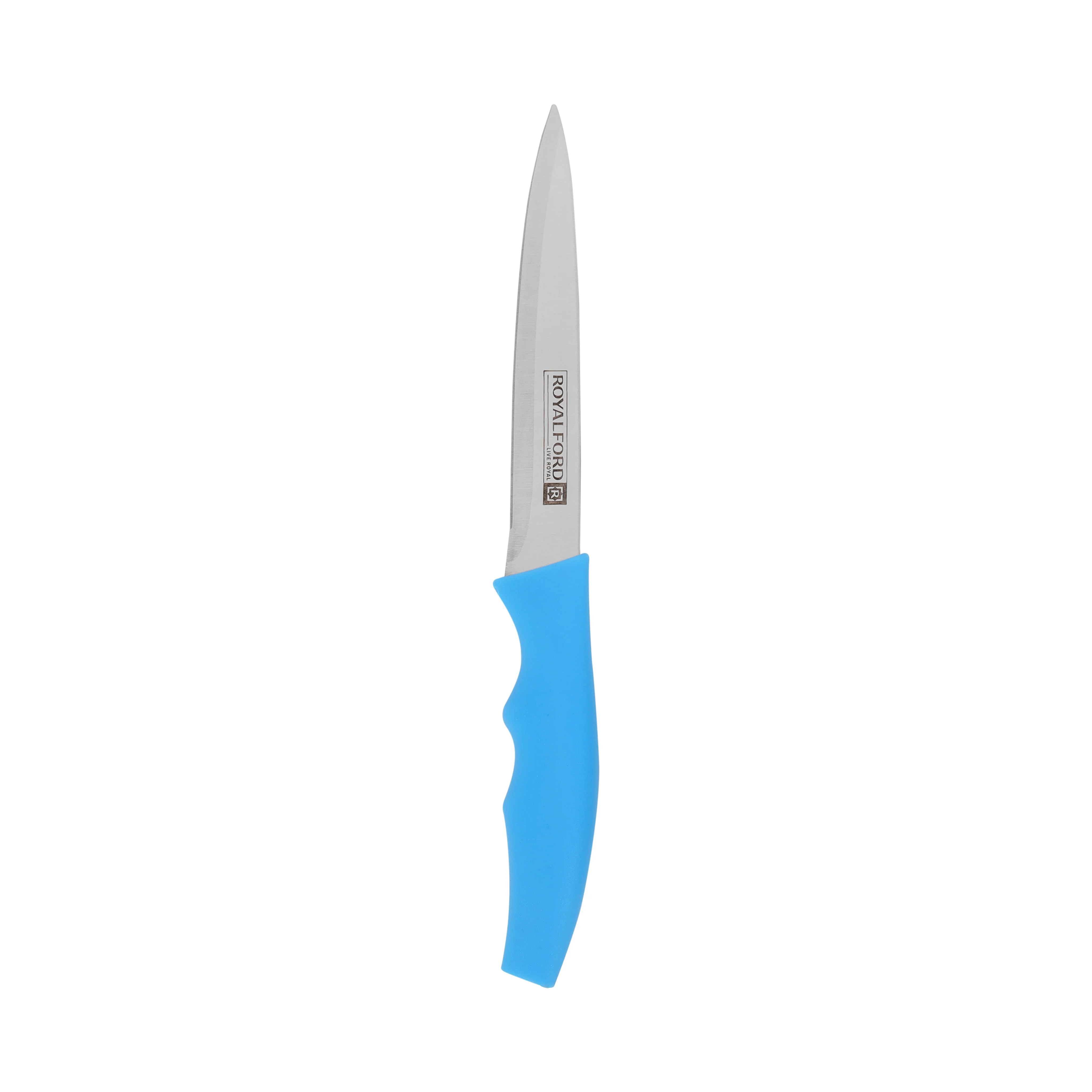 Royalford RF5387 Utility Knife Set | 3 Pieces Stainless Steel Kitchen Knives with Ergonomic Non-Slip Handles |  Multipurpose Cutting Knives for Fruits, Vegetables & Meat - Image 2