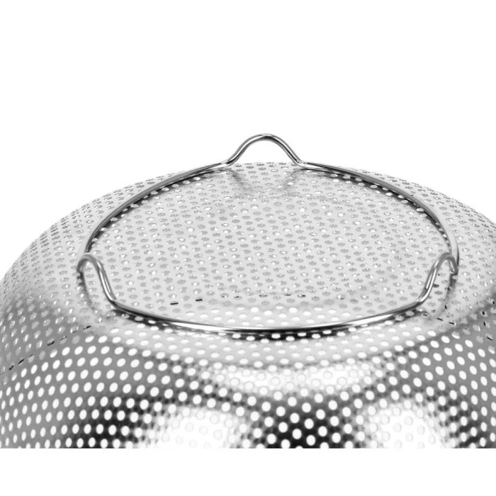 Royalford RF5405 Stainless Steel Fruit Basket |  Dual Handles |  Heavy Duty Perforated Kitchen Colander for Washing, Draining, Rinsing and Serving Fruits & Vegetables - Image 5