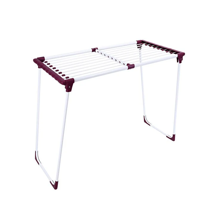 Royalford RF5425 Folding Cloth Rack | Compact Foldable Clothes Drying Stand |Space-Saving Metal Laundry Drying Rack with Sturdy Frame |  Indoor, Outdoor & Balcony Use - Image 3