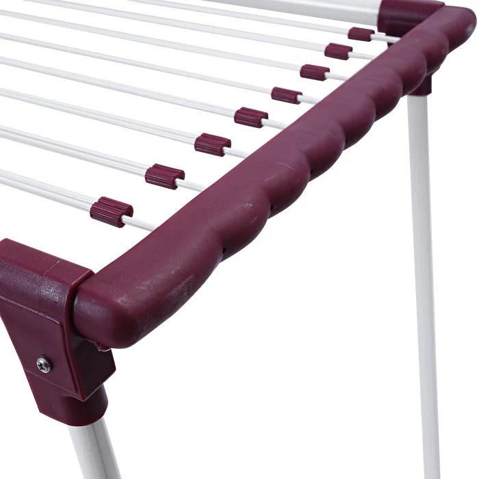 Royalford RF5425 Folding Cloth Rack | Compact Foldable Clothes Drying Stand |Space-Saving Metal Laundry Drying Rack with Sturdy Frame |  Indoor, Outdoor & Balcony Use - Image 5