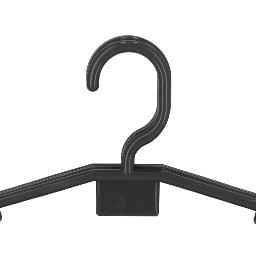 Royalford RF5426 cloth hanger set 5pcs| made from durable plastic, lightweight and space saving design| smooth finish, ideal for organizing clothes in wardrobe| - Image 2