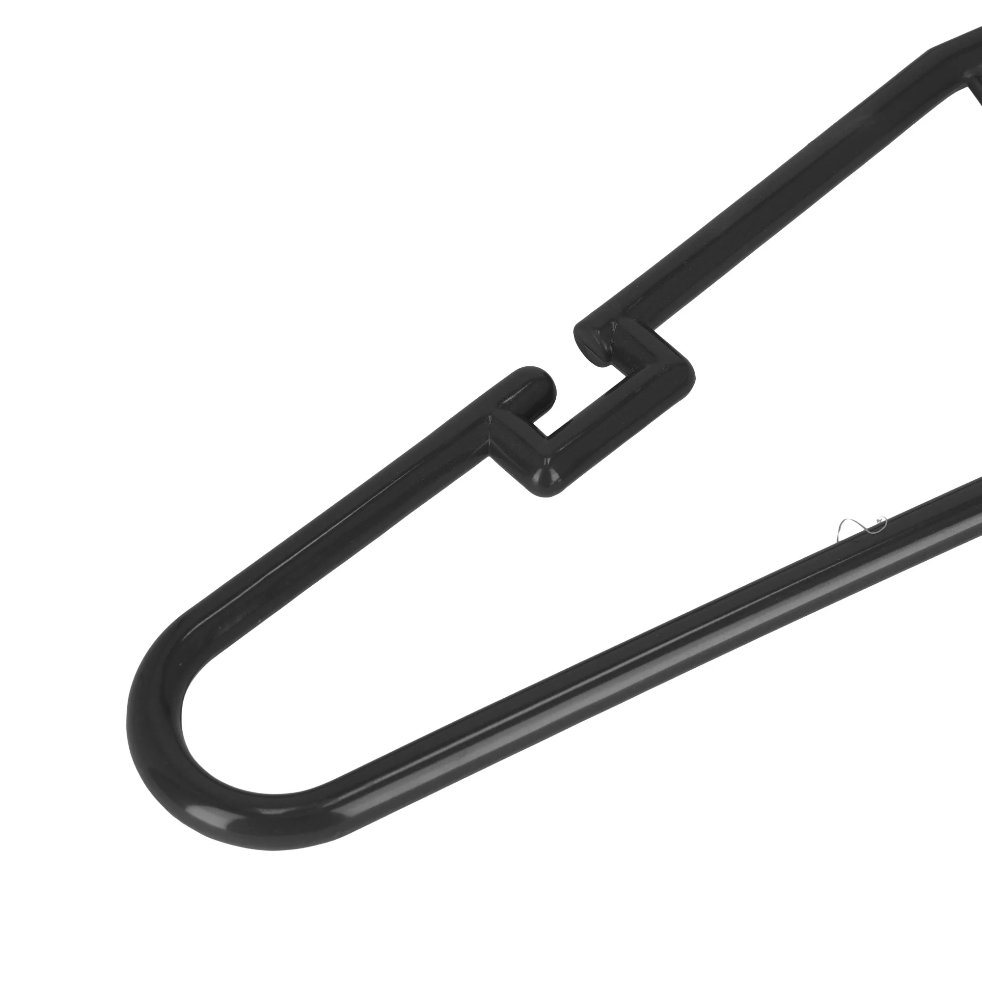 Royalford RF5426 cloth hanger set 5pcs| made from durable plastic, lightweight and space saving design| smooth finish, ideal for organizing clothes in wardrobe| - Image 4
