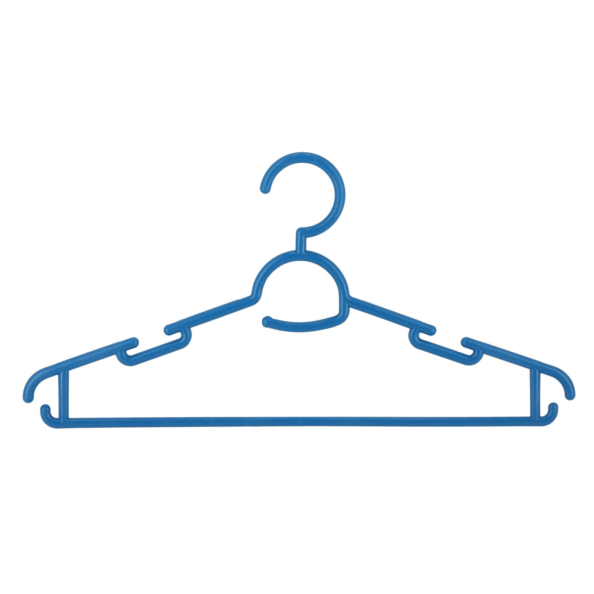 Royalford RF5428N plastic hanger set | durable hangers with anti-slip design| 360° swivel hook, and sturdy build, perfect for organizing clothes neatly at home| - Image 3