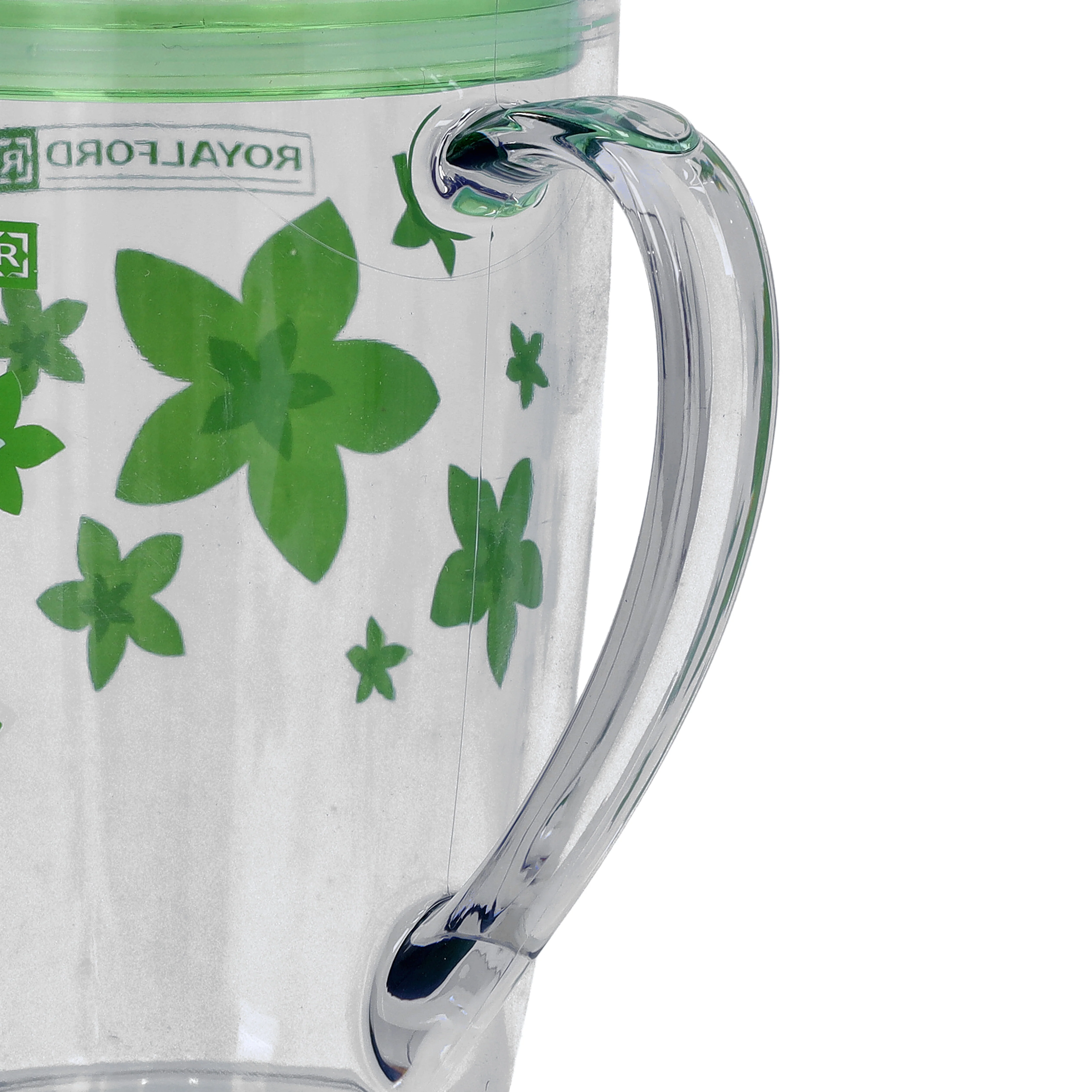 Royalford RF5656GR 350ml Water Cup| Lid features durable plastic build and sturdy handle| spill-resistant lid, perfect for daily use at home, office, or travel| - Image 4