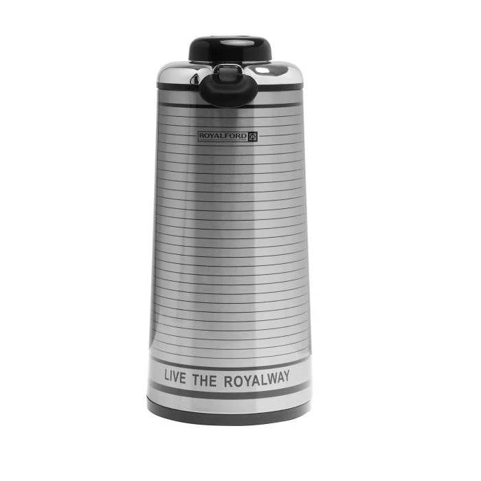 Royalford RF5752 1L Vacuum Flask - Heat Insulated Thermos for Keeping Hot/Cold Long Hour Heat/Cold Retention, Multi-Walled, Hot Water, Tea, Beverage | Ideal for Social Occasion, Commercial & Outings - Image 4