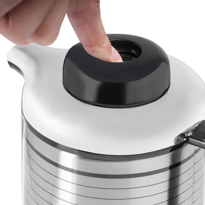 Royalford RF5753 1.3L Vacuum Flask - Heat Insulated Thermos for Keeping Hot/Cold Long Hour Heat/Cold Retention, Multi-Walled, Hot Water, Tea, Beverage | Ideal for Social Occasion, Commercial & Outings - Image 3
