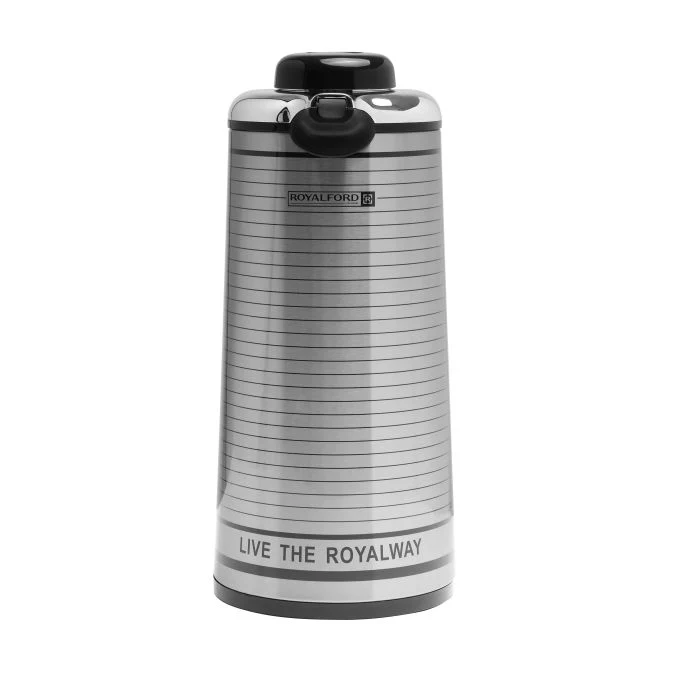 Royalford RF5755 1.9L Vacuum Flask - Coffee Heat Insulated Thermos for Keeping Hot/Cold Long Hour Heat/Cold Retention, Multi-Walled Vacuum for Coffee, Hot Water, Tea, Beverage | Ideal for Social Occasion, Commercial & Outings - Image 4