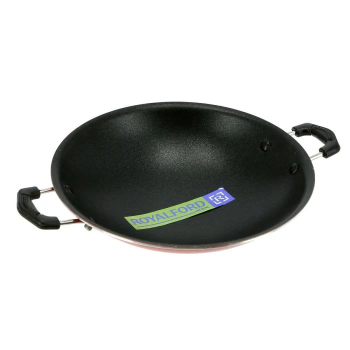 Royalford RF5758 Non Stick Appam Pan with Lid | Durable  Appam Maker | Easy Grip Bakelite Handles | Compatible with Gas, Hot Plate, Ceramic and Halogen Cooktops - Image 5