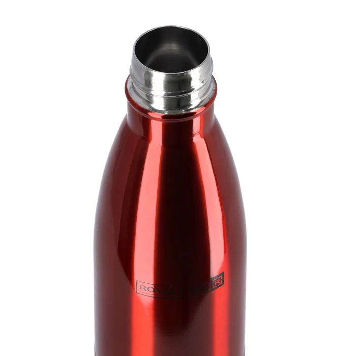 Royalford RF5769 500ml Double Wall Stainless Steel Vacuum Bottle - Stainless Steel Flask & Water Bottle - Hot & Cold Leak-Resistant Sports Drink Bottle - High-Quality Vacuum Insulation Bottle for Indoor Outdoor Use - Image 4
