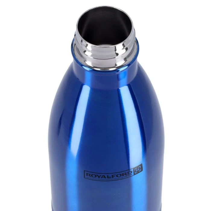 Royalford RF5770BL Stainless Steel Vacuum Bottle 750ml | Double Wall Hot & Cold Insulated Water Bottle with Leak-Resistant Lid | Perfect for Office, Travel & Daily Use - Image 4
