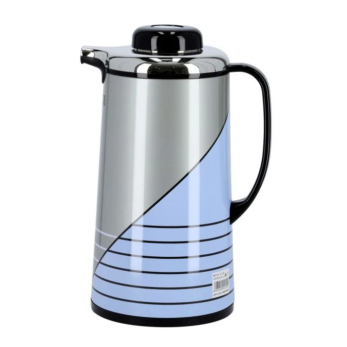 Royalford RF5785 Vacuum Flask 1600ML 54oz | Double Wall Insulated Thermos | 14 Hours Hot & 36 Hours Cold |Asbestos Free Pink Glass Inner | Ideal for Home Office & Travel - Image 2