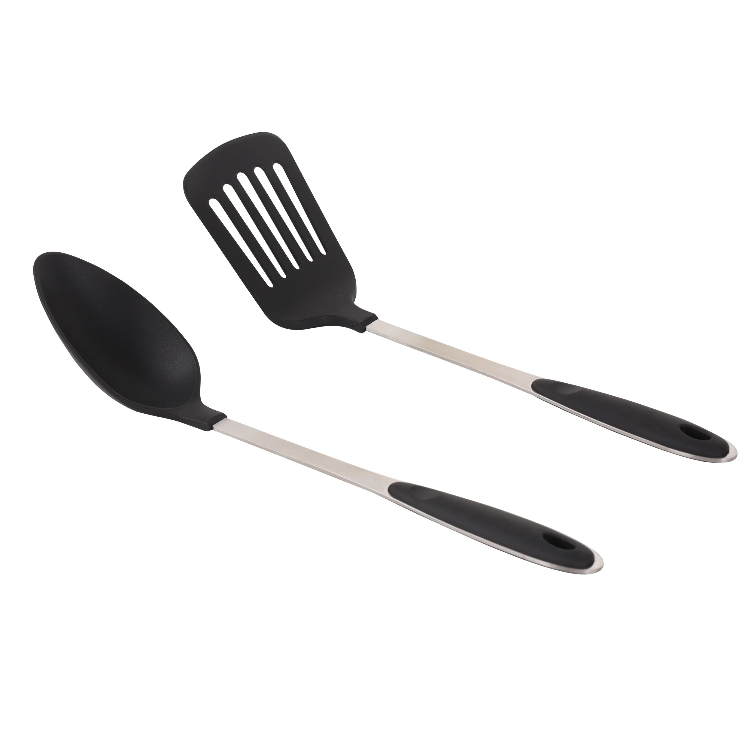 Royalford RF5858 12 Pcs Non Stick Cookware Set with Lids Frypans Saucepans and Nylon Utensils | Dishwasher Safe | Compatible with Gas, Electric, and Halogen Stoves - Image 7