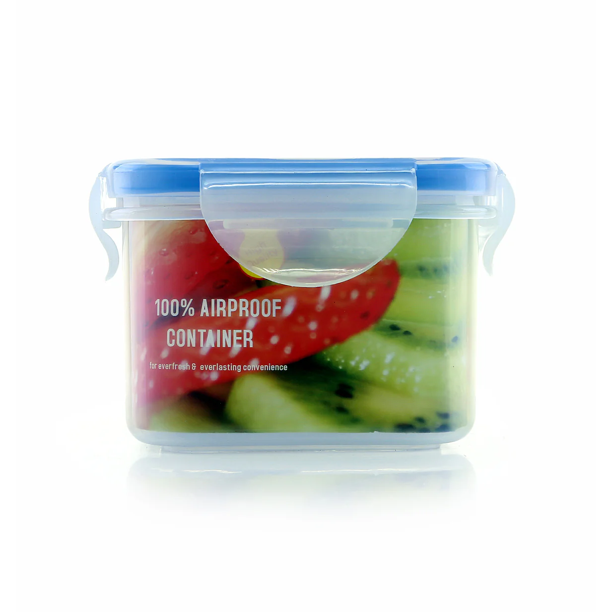 Royalford RF5890 500ML airtight food storage box | BPA-free transparent container with 4-side locking lid| freezer, microwave safe without lid, dishwasher safe| - Image 4