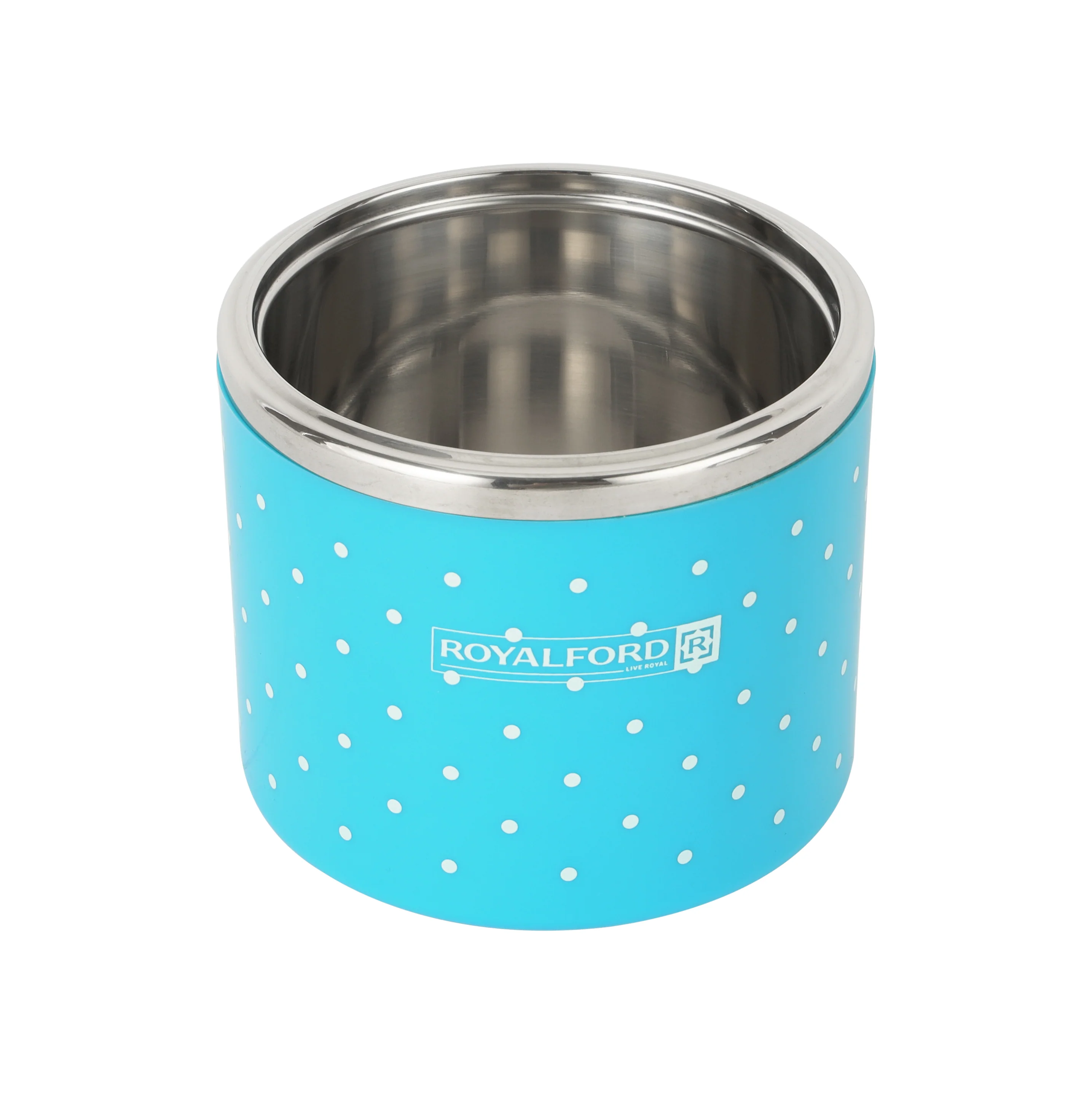 Royalford RF6145 Two Layer Lunch Box 930ml | Stainless Steel Insulated | BPA Free Lunch Container | Keeps Food Warm Fresh | Ideal for Office, School ,Travel & Daily Use - Image 4
