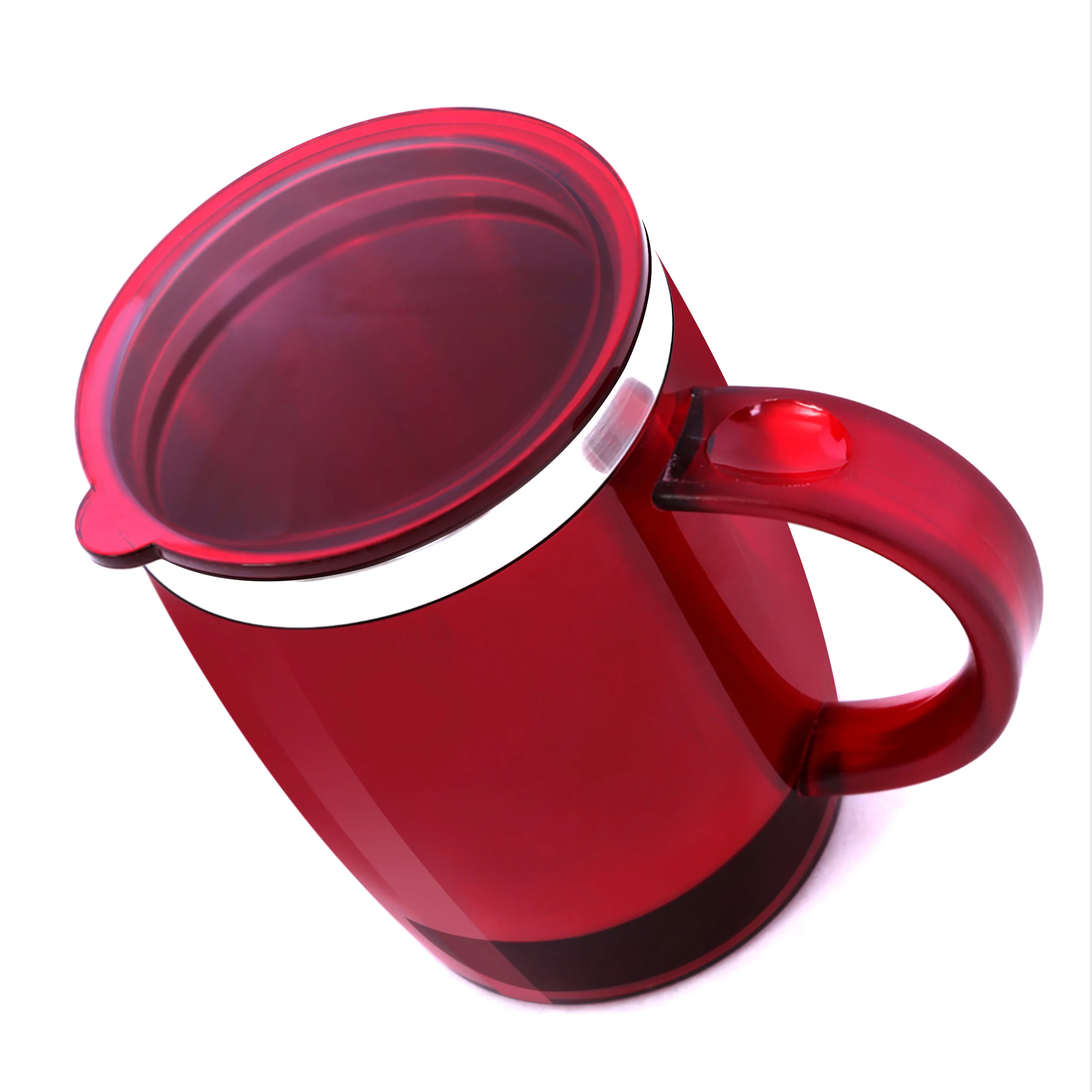 Royalford RF6154 Double Wall Travel Mug | 400ML Stainless Steel Coffee Mug with Lid| BPA Free Insulated Thermal Cup for Hot & Cold Drinks| Portable Office & Travel Mug - Image 3
