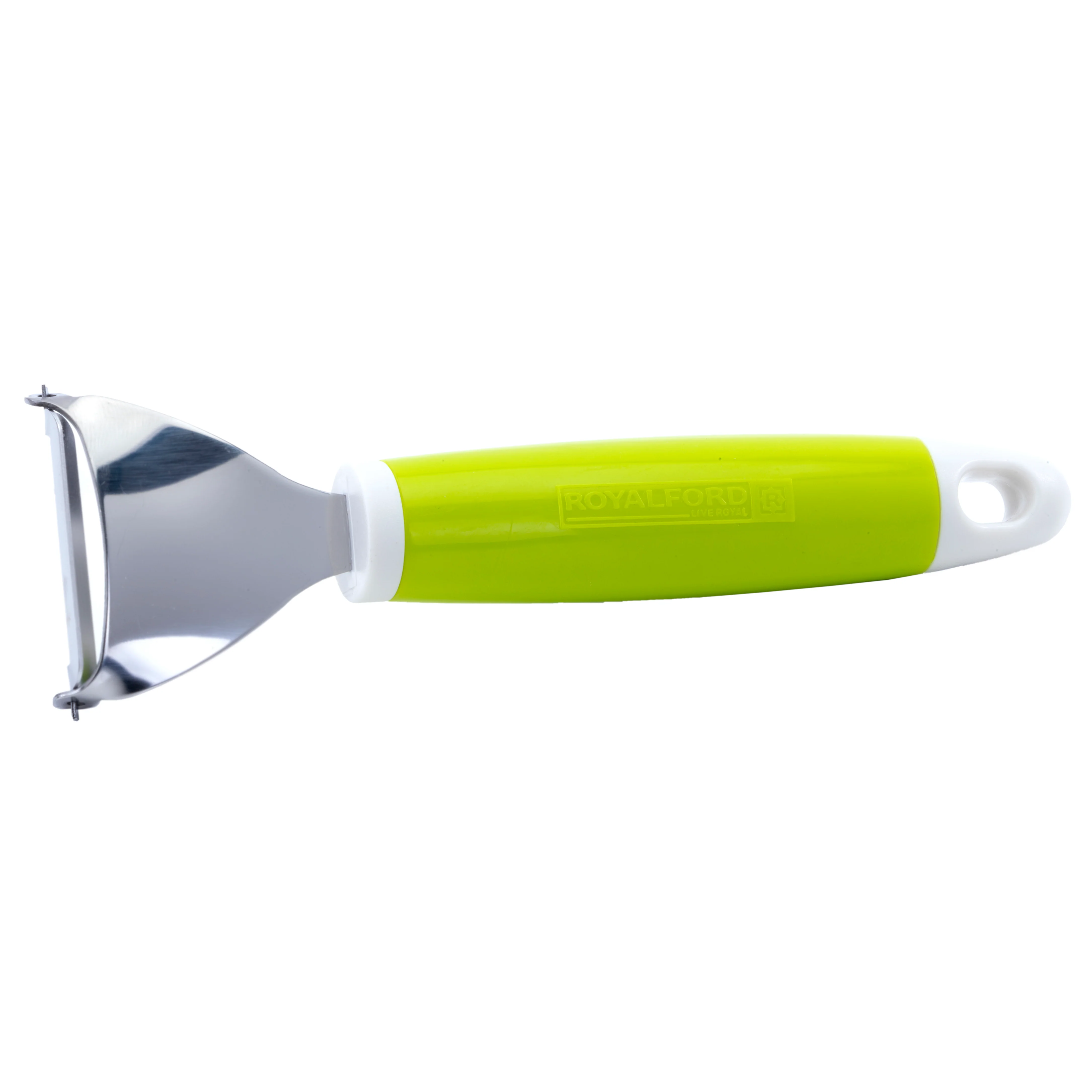 Royalford RF6302 triangle peeler| ergonomic grip, stainless steel blade & gripped handle for control| classic design, dishwasher safe, for fruits and vegetables| - Image 4