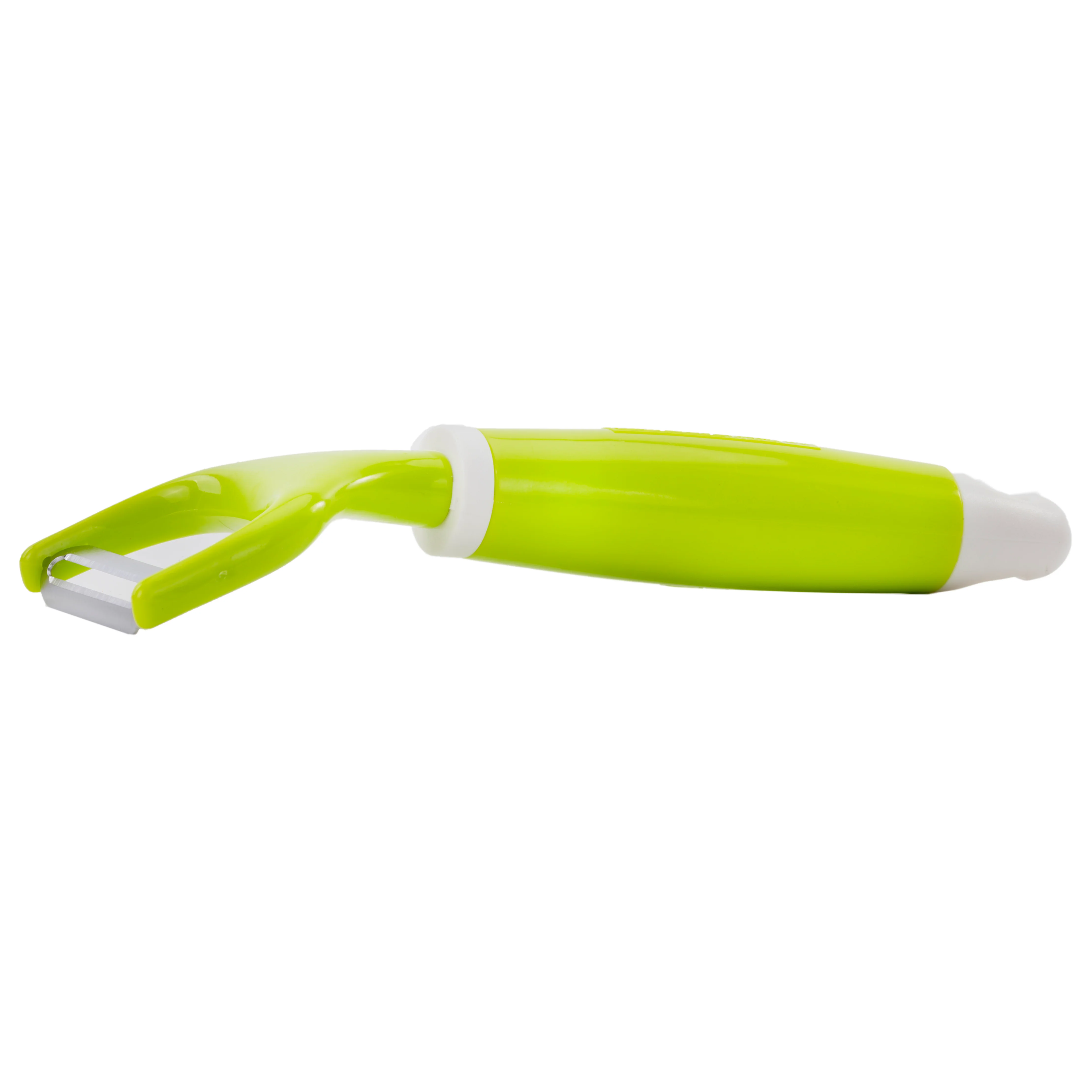Royalford RF6303 asparagus peeler| ergonomic design, durable stainless steel blade, gripped handle for control, dishwasher safe, for peeling vegetables & fruits| - Image 3