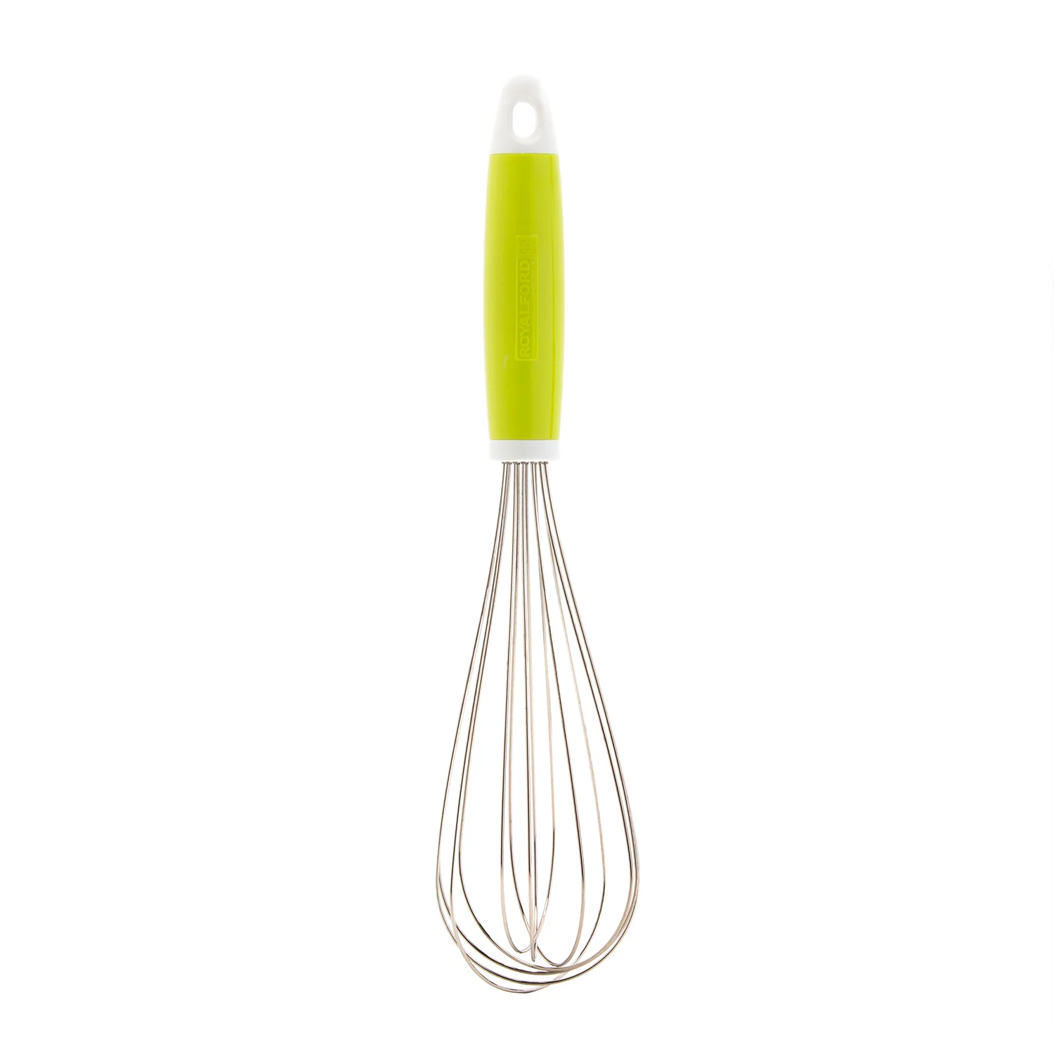 Royalford RF6315 Stainless Steel Whisk| rust-resistant wires & ergonomic handle ensures smooth mixing| beating & whipping, for everyday cooking and baking needs|