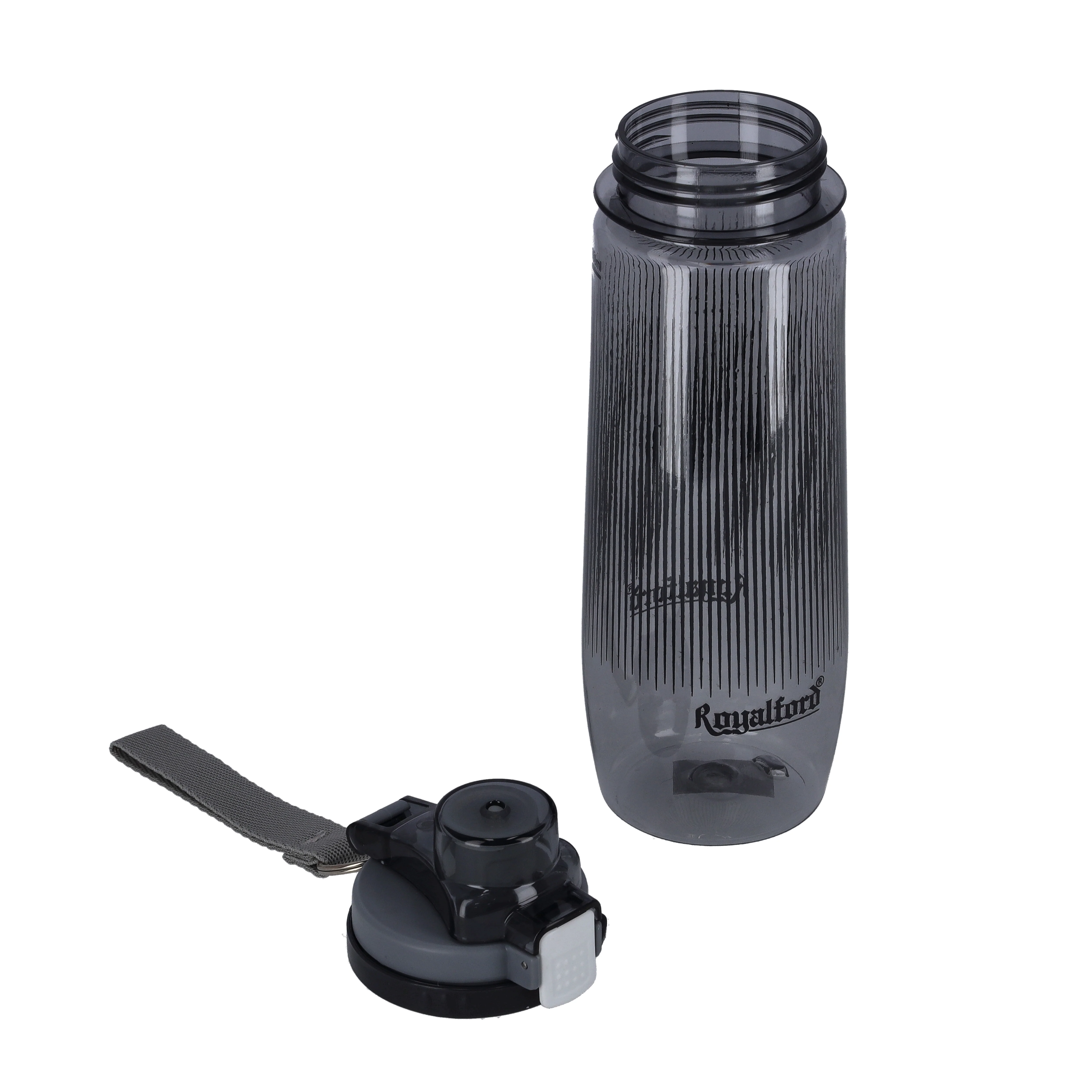 Royalford RF6422 850ML BPA Free Water Bottle | Leakproof Reusable Drinking Bottle with Flip Lid and Carry Strap | Perfect for Gym, School, Office & Travel Use - Image 3