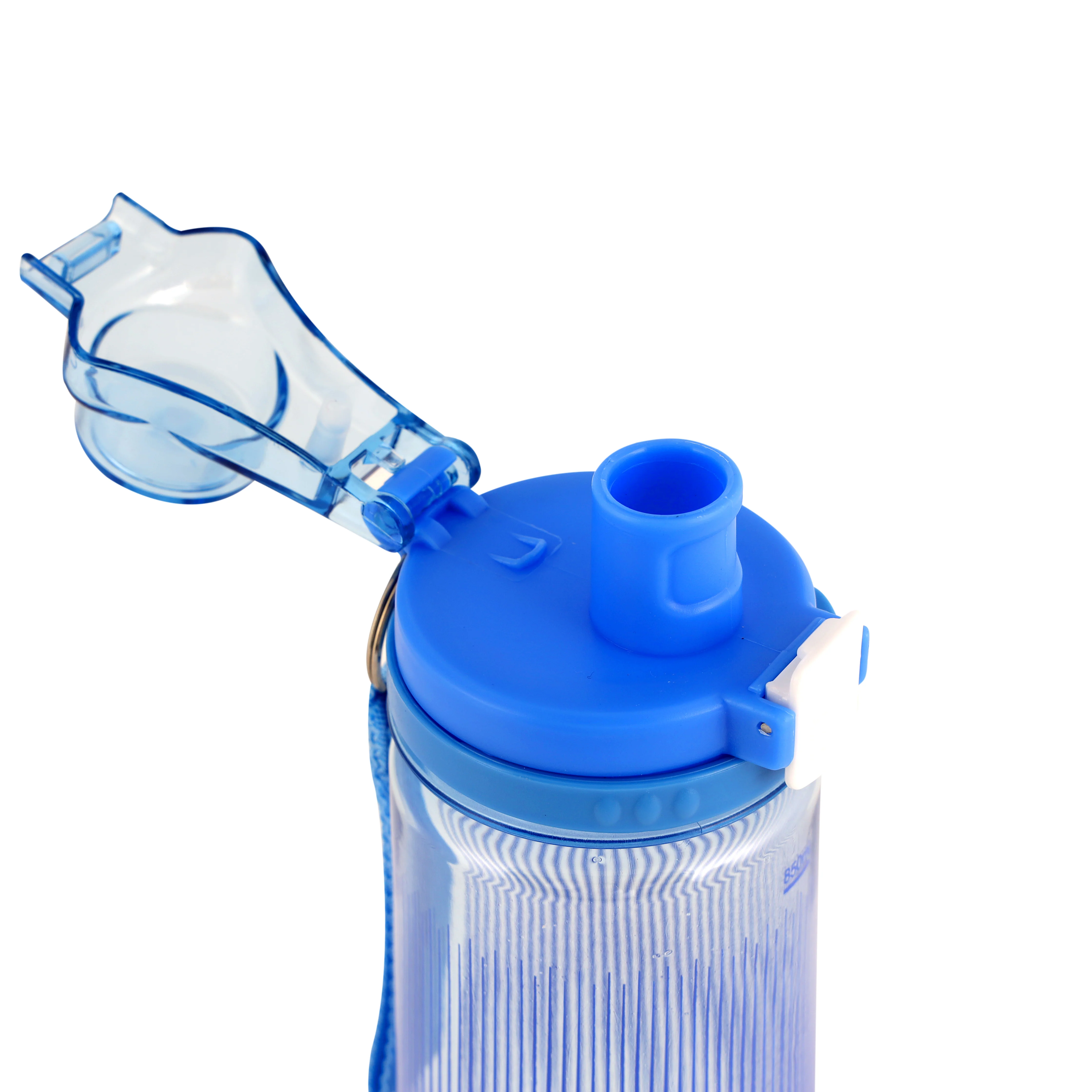 Royalford RF6422BL 850ML BPA Free Water Bottle |Leakproof Reusable Drinking Bottle with Flip Top Lid Carry Strap |Sports Water Bottle for Gym, School, Office & Travel Use - Image 4