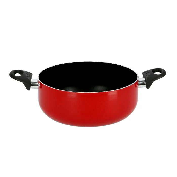 Royalford RF6442 Aluminium Casserole 28cm | durable non-stick coating, induction base, tempered glass lid and heat-resistant handles for efficient everyday cooking - Image 3