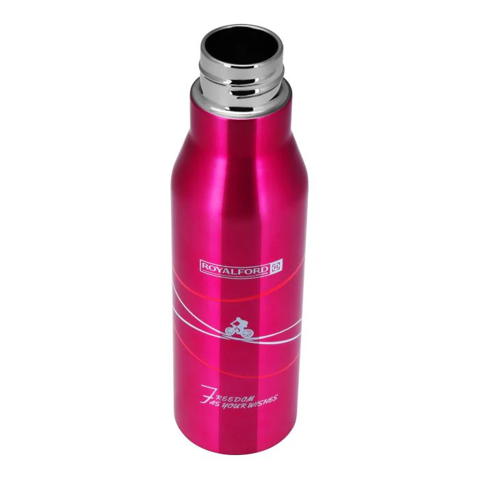 Royalford RF6606PN Vacuum Bottle 720ml | Double Wall Stainless Steel Hot & Cold Insulated Water Bottle | Leak-Resistant Lid | Suitable for Travel & Office Use - Image 4