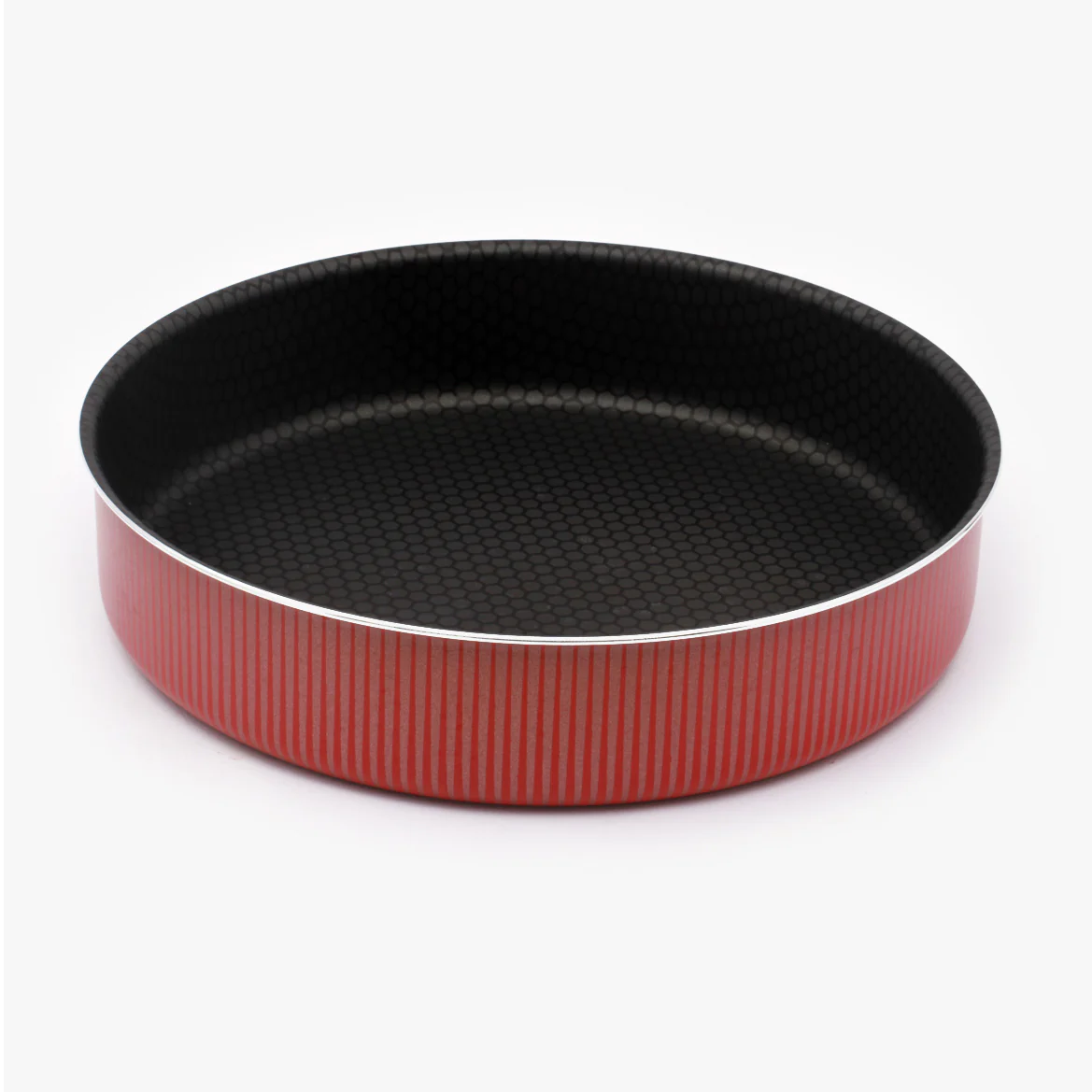 Royalford RF6633 28cm Non-Stick Round Baking Tray | Durable Carbon Steel Cake Pan | Even Heat Distribution | Easy Release Oven Safe Bakeware for Cakes, Pies & Pizza - Image 4