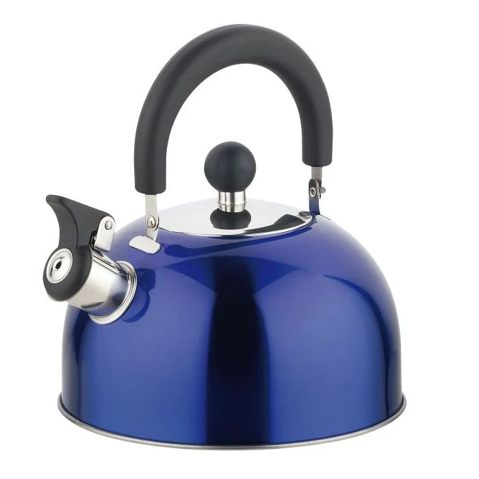 Royalford RF6770 Stainless Steel Whistling Kettle 1.0L | Induction Compatible Capsule Bottom| Safe Movable Handle & Whistle Alert | Durable Daily Use Tea & Water Kettle - Image 3