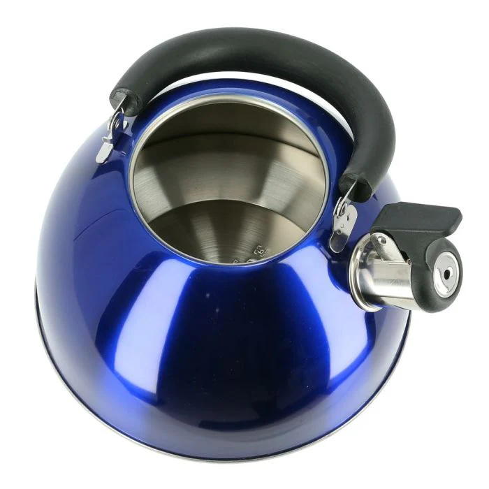 Royalford RF6770 Stainless Steel Whistling Kettle 1.0L | Induction Compatible Capsule Bottom| Safe Movable Handle & Whistle Alert | Durable Daily Use Tea & Water Kettle - Image 5