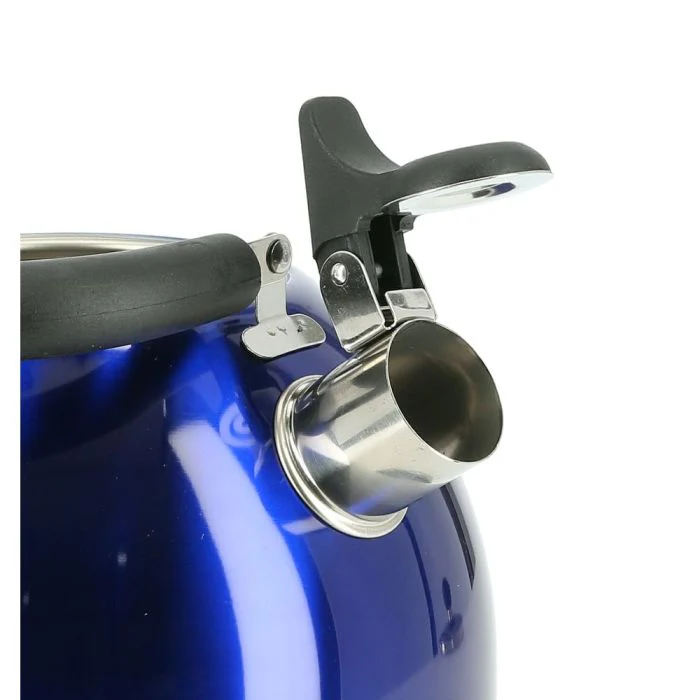 Royalford RF6770 Stainless Steel Whistling Kettle 1.0L | Induction Compatible Capsule Bottom| Safe Movable Handle & Whistle Alert | Durable Daily Use Tea & Water Kettle - Image 6