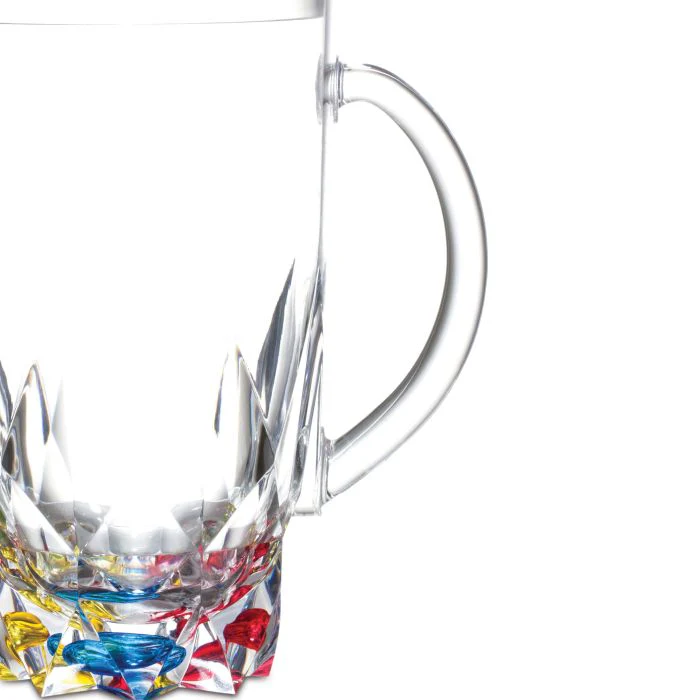 Royalford RF6887 2.20L acrylic jug with lid | a crystal-clear design| sturdy handle and easy-pour spout, making it durable, lightweight and ideal for daily serve - Image 4