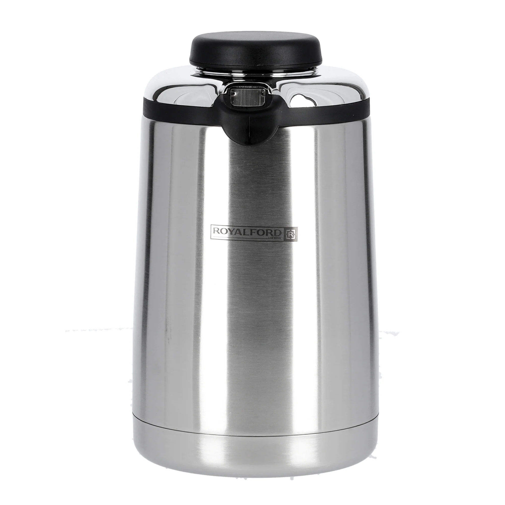 Royalford RF6896 Stainless Steel Vacuum Flask | 1600ML Double-Wall Insulated Thermal Flask for Hot & Cold Drinks | 12 Hours Hot| 24 Hours Cold | Durable Easy-Pour Design - Image 3