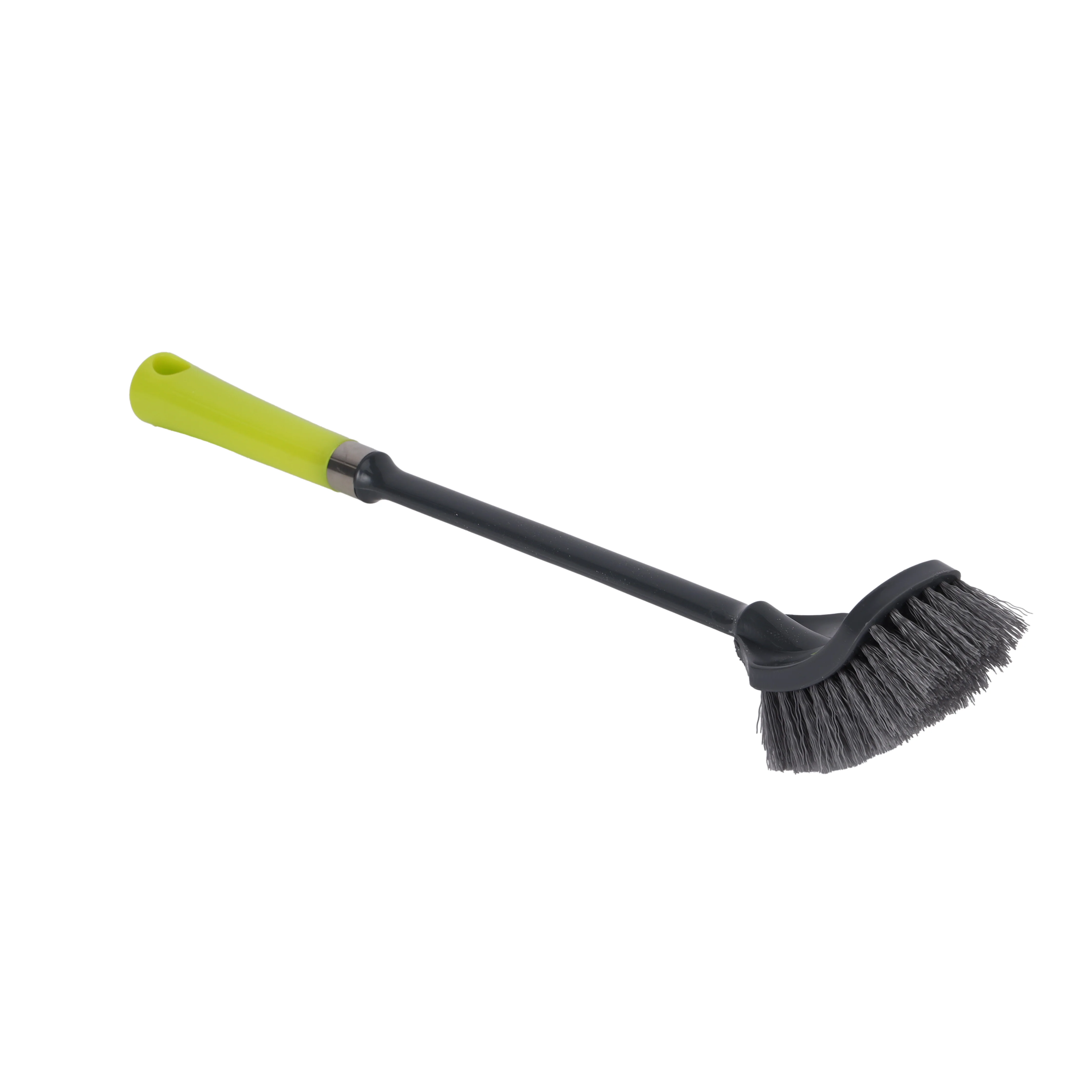 Royalford RF6997GR toilet brush with long handle| ergonomic grip, flexible bristles for deep cleaning| scratch-free, and durable PP+PET material, for all toilet| - Image 5